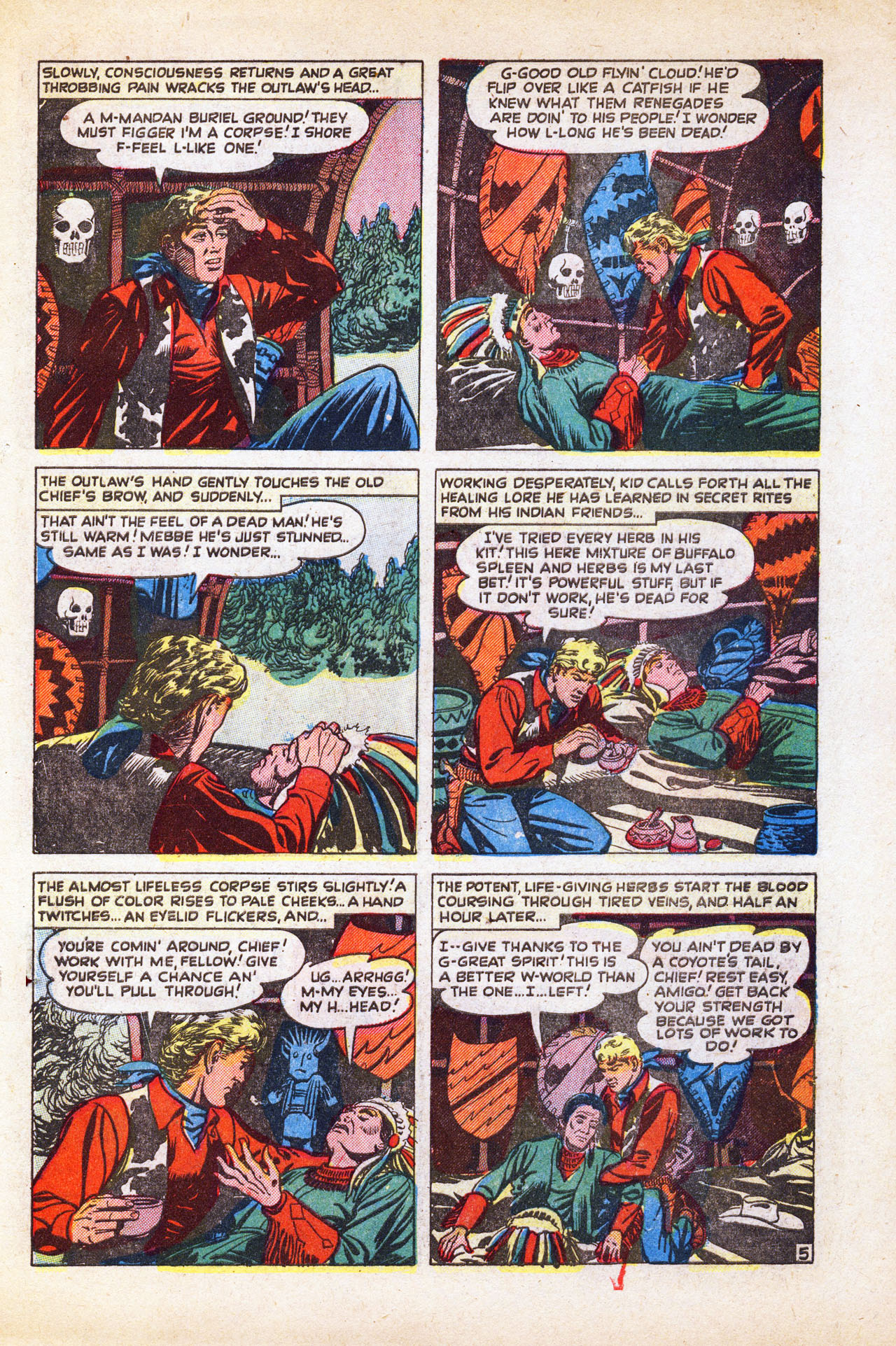 Read online Kid Colt Outlaw comic -  Issue #13 - 7