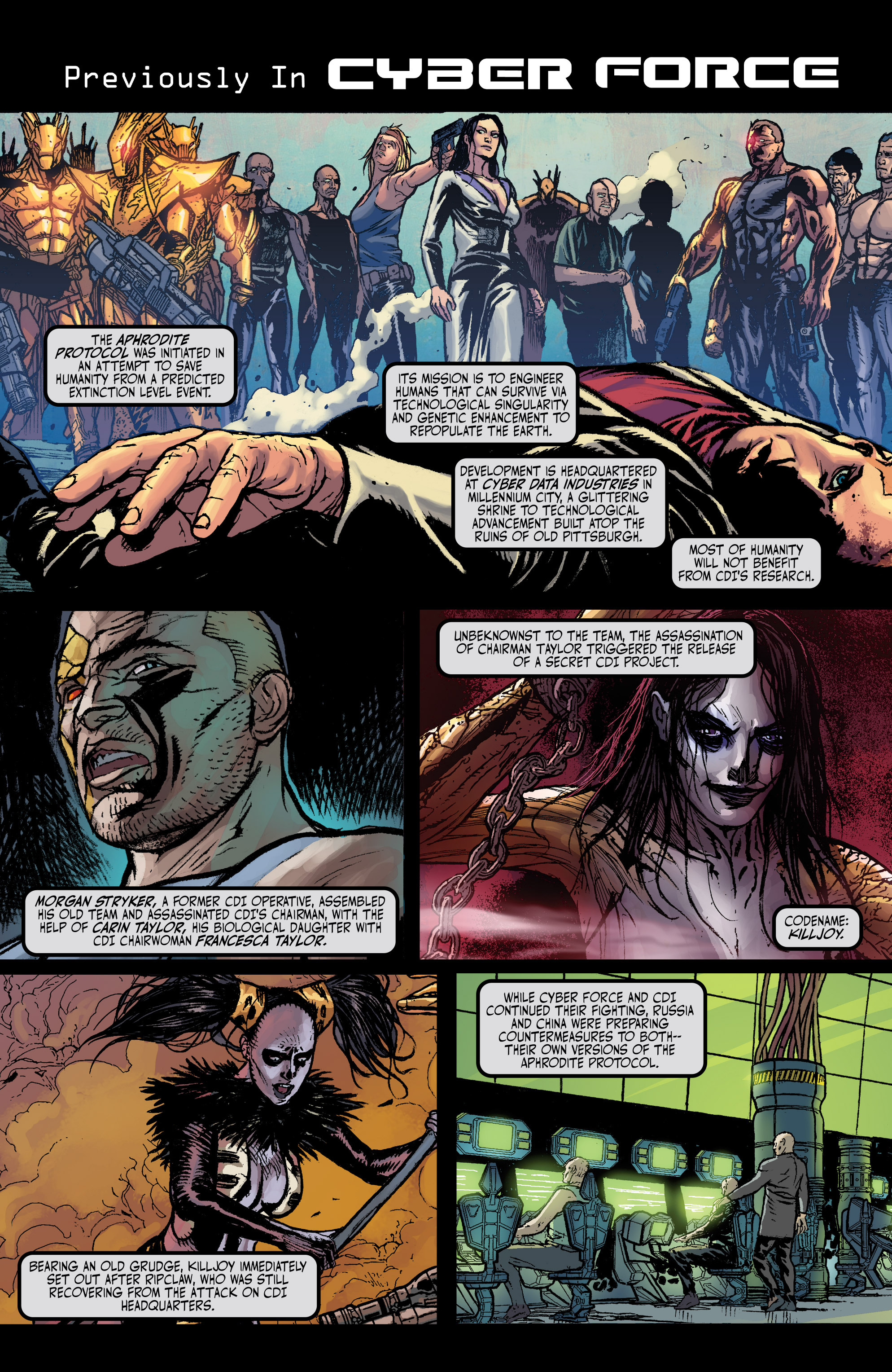 Read online Cyberforce (2012) comic -  Issue #10 - 3