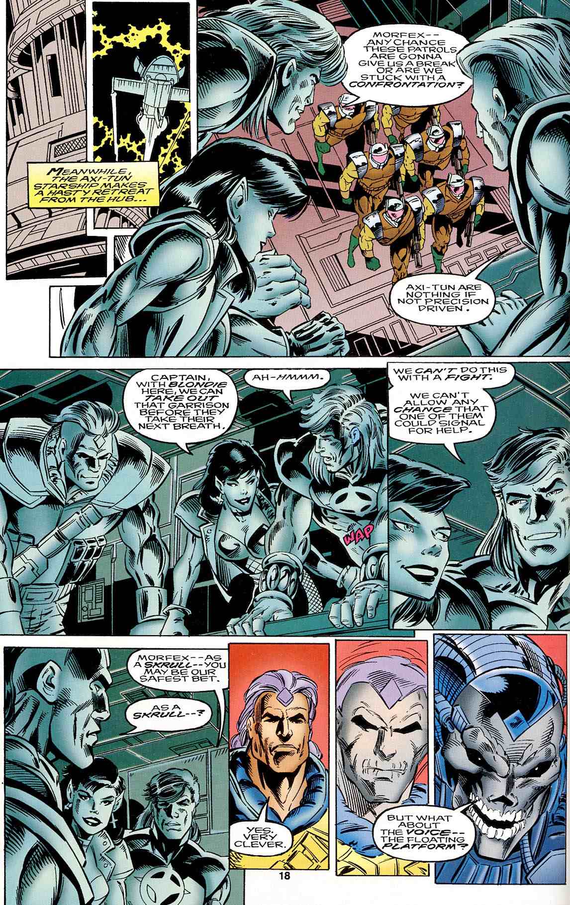 Read online Cosmic Powers Unlimited comic -  Issue #4 - 16