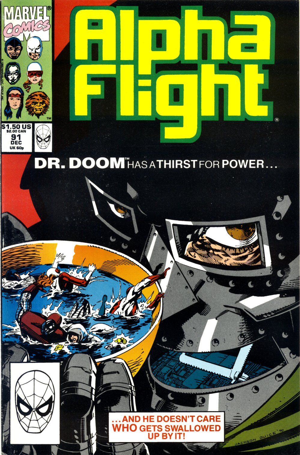 Read online Alpha Flight (1983) comic -  Issue #91 - 1