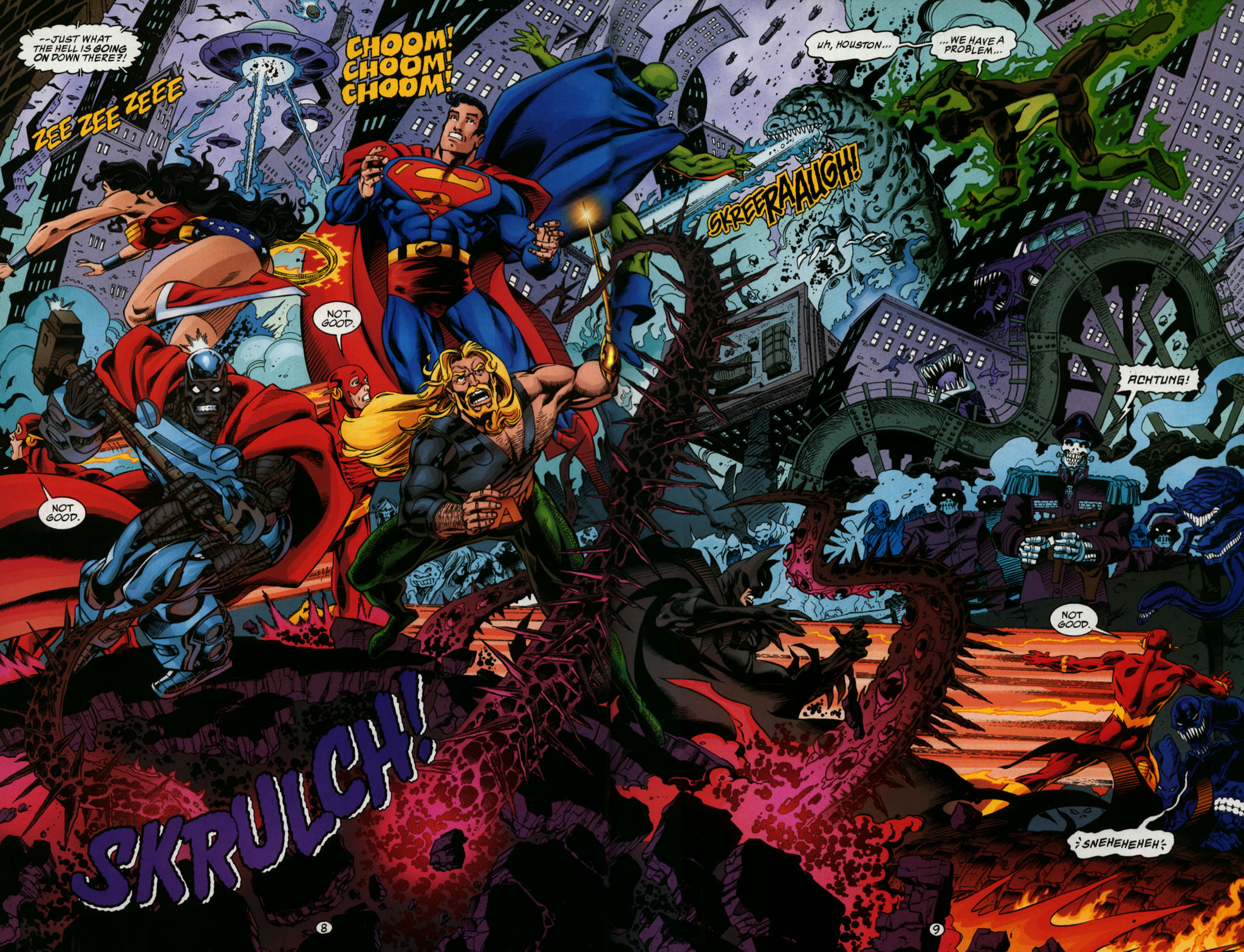 Read online JLA: Foreign Bodies comic -  Issue # Full - 10