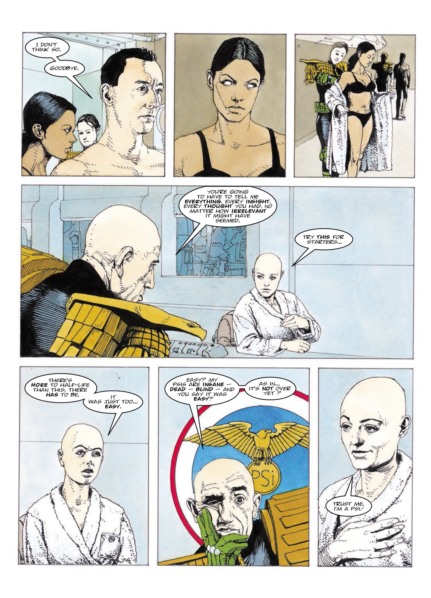 Read online Judge Anderson: The Psi Files comic -  Issue # TPB 4 - 183