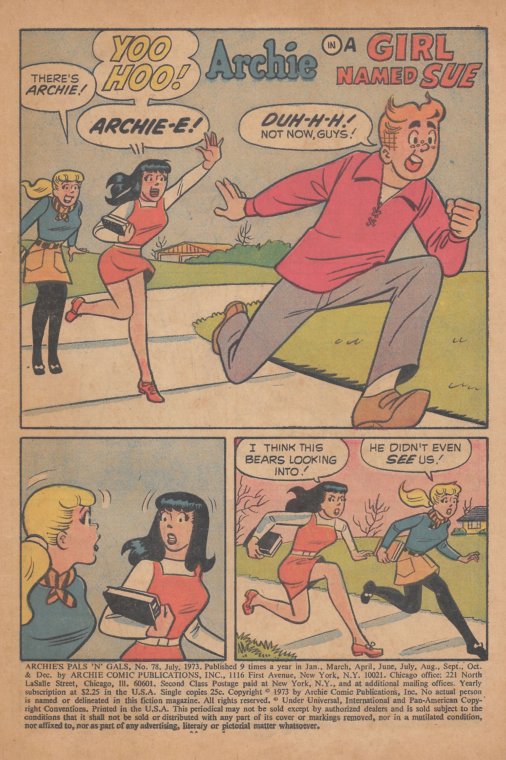 Read online Archie's Pals 'N' Gals (1952) comic -  Issue #78 - 3
