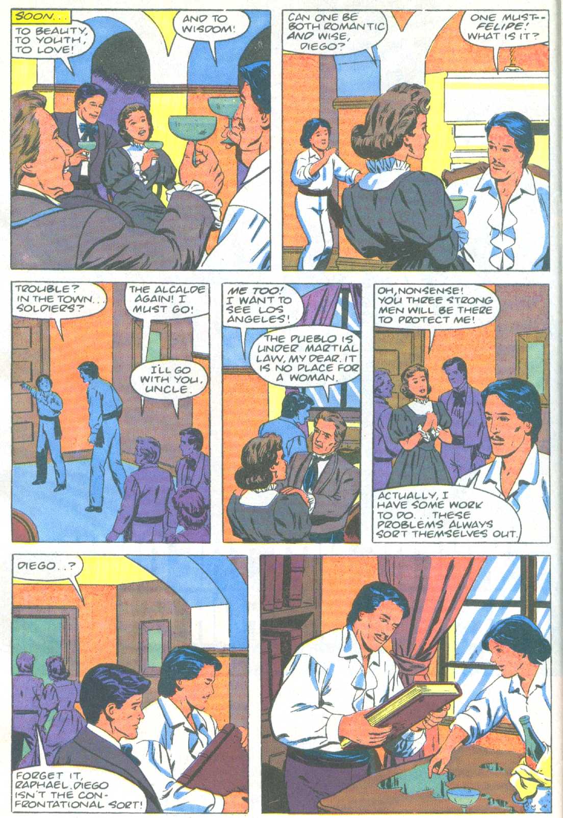 Read online Zorro (1990) comic -  Issue #6 - 7