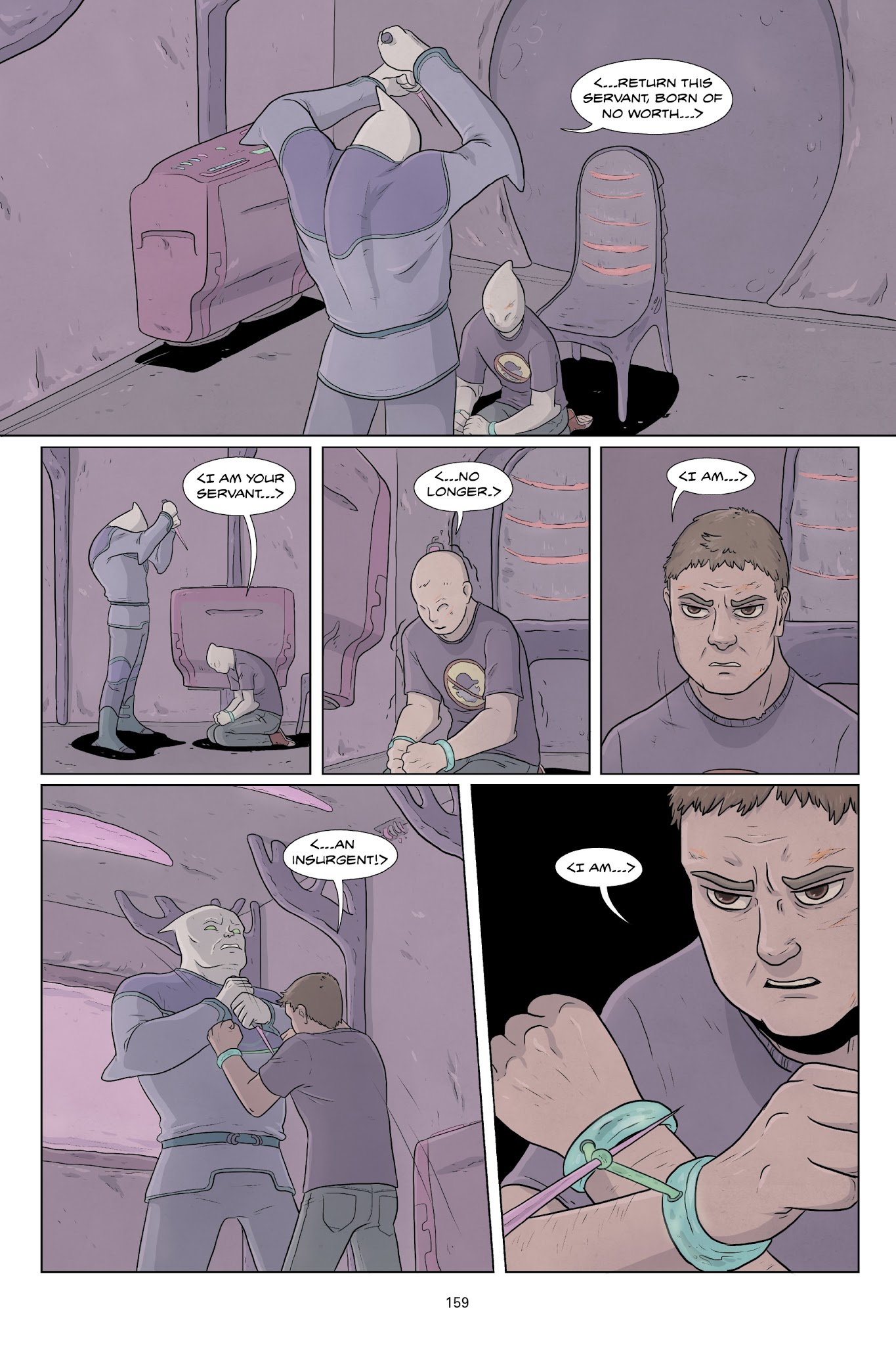 Read online Lifeformed: Cleo Makes Contact comic -  Issue # TPB - 158