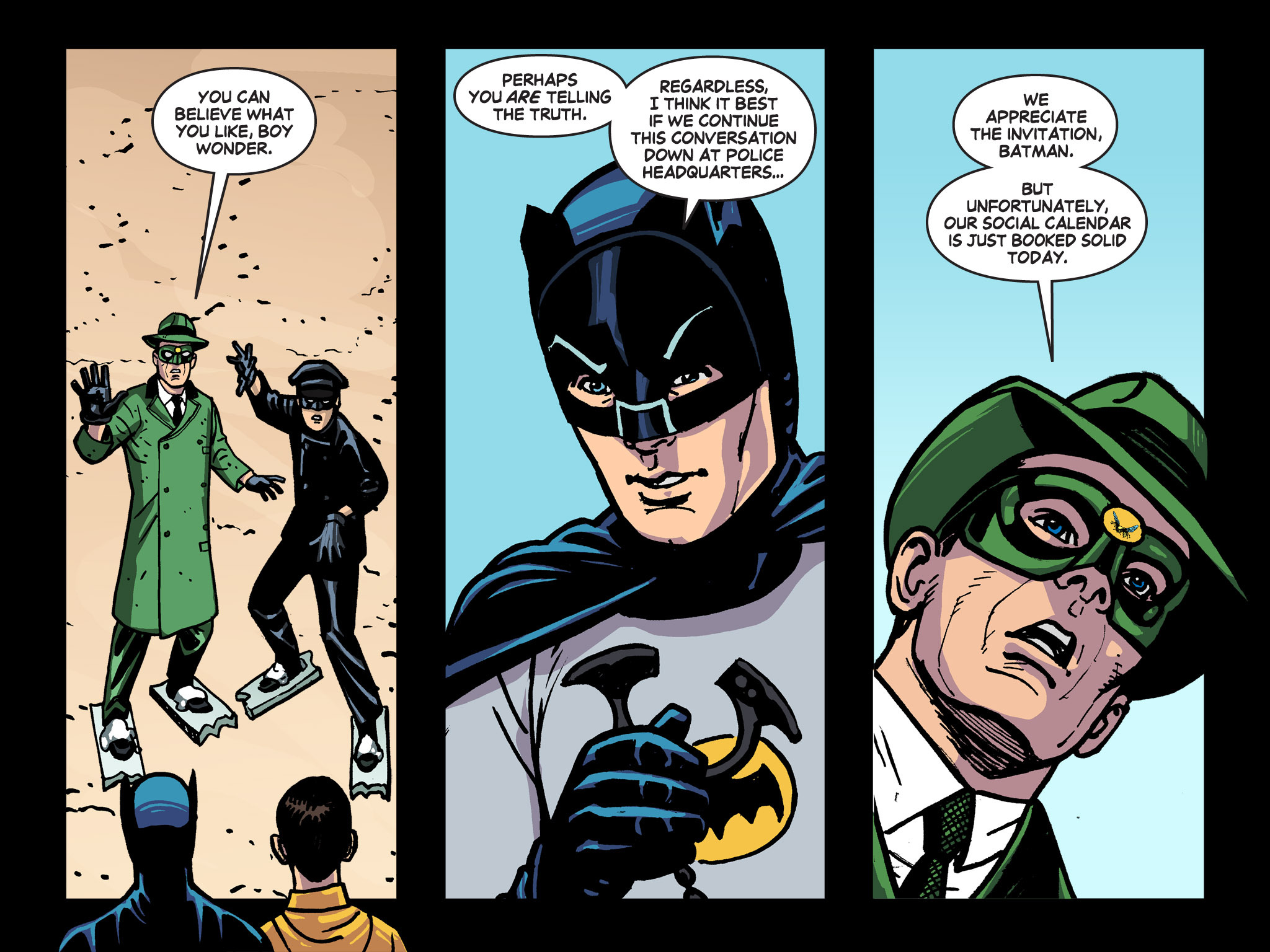 Read online Batman '66 Meets the Green Hornet [II] comic -  Issue #3 - 48