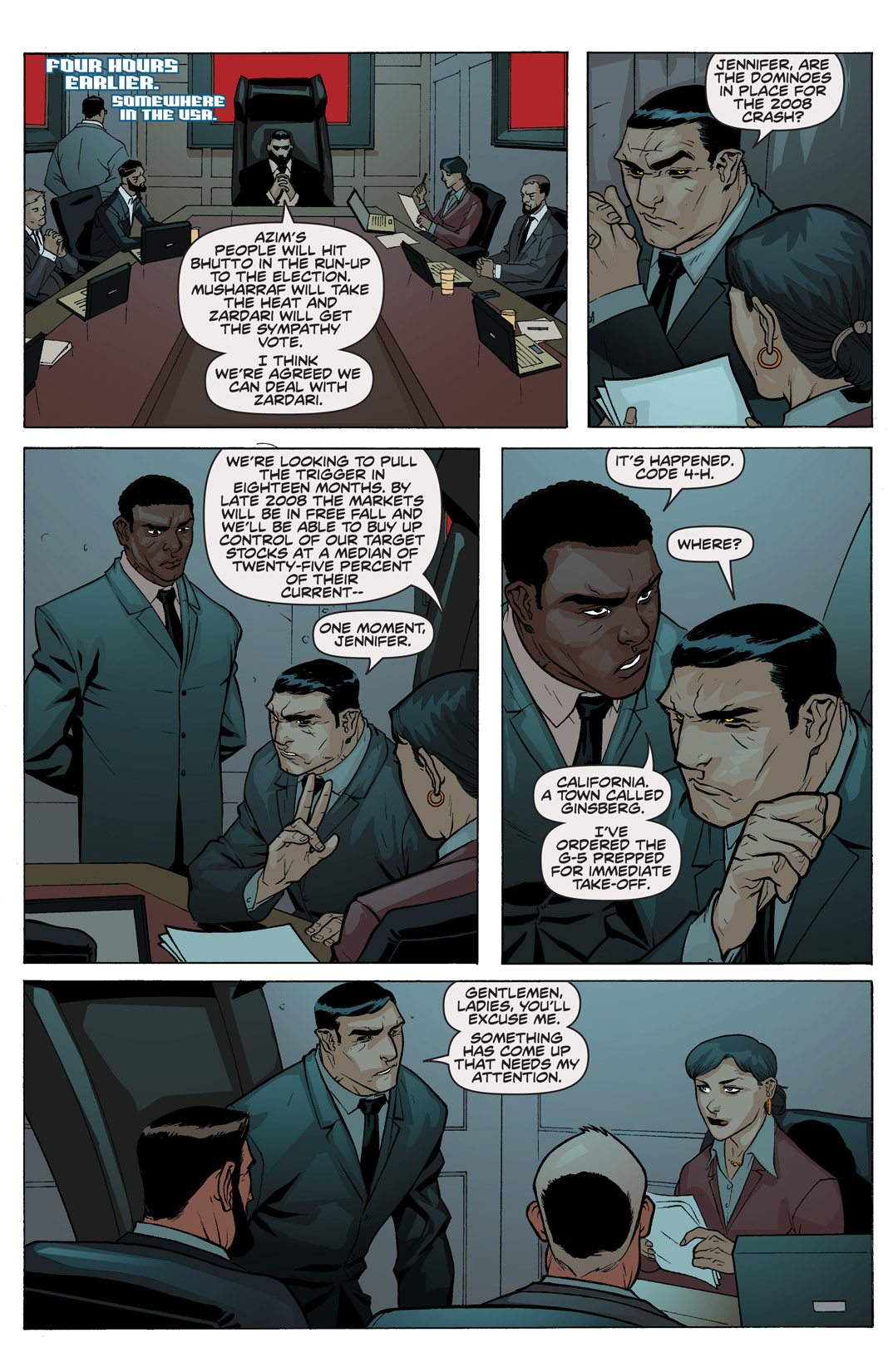 Read online The Darkness: Four Horsemen comic -  Issue #1 - 18
