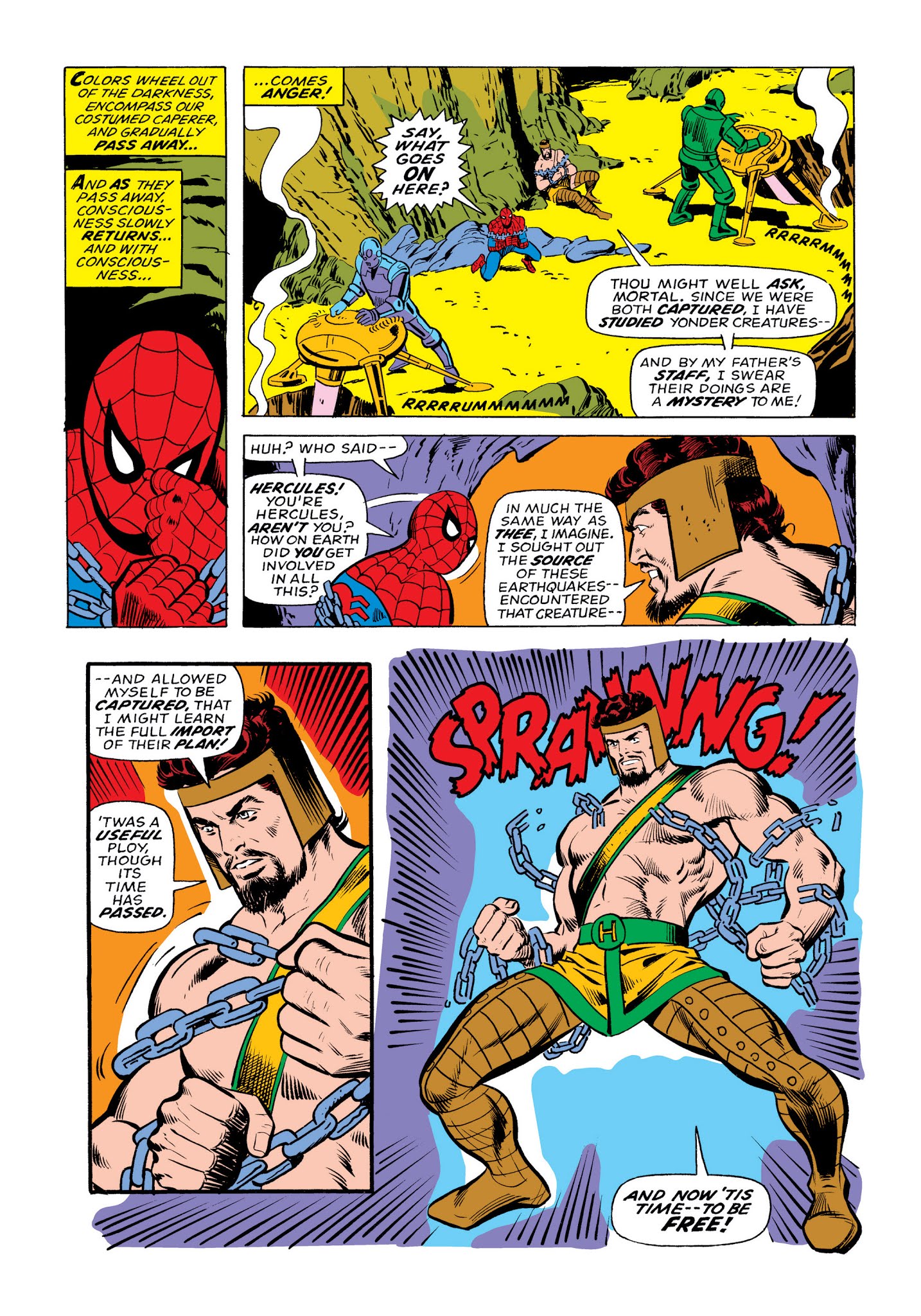 Read online Marvel Masterworks: Marvel Team-Up comic -  Issue # TPB 3 (Part 2) - 77