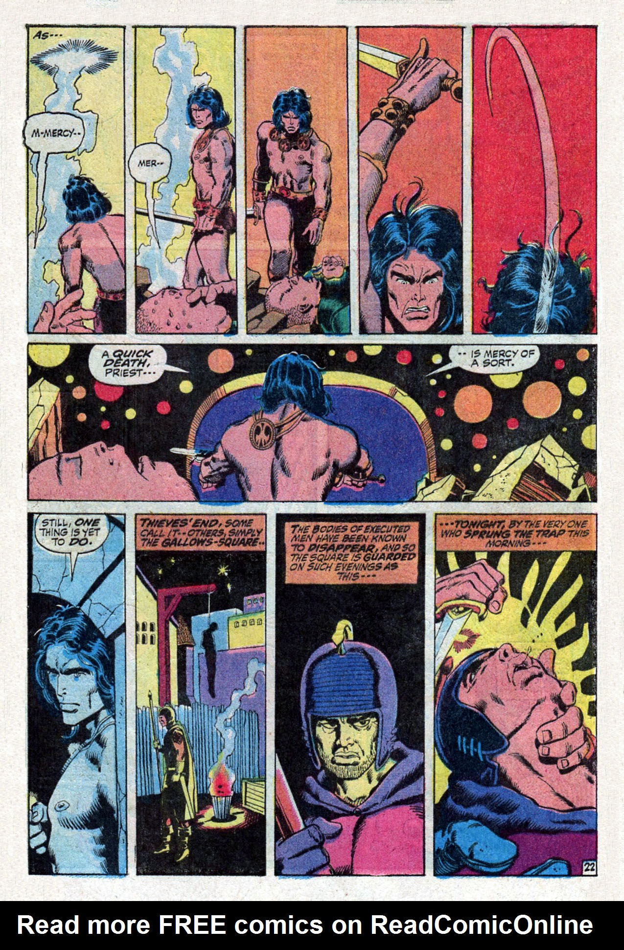 Read online Conan the Barbarian (1970) comic -  Issue #10 - 28