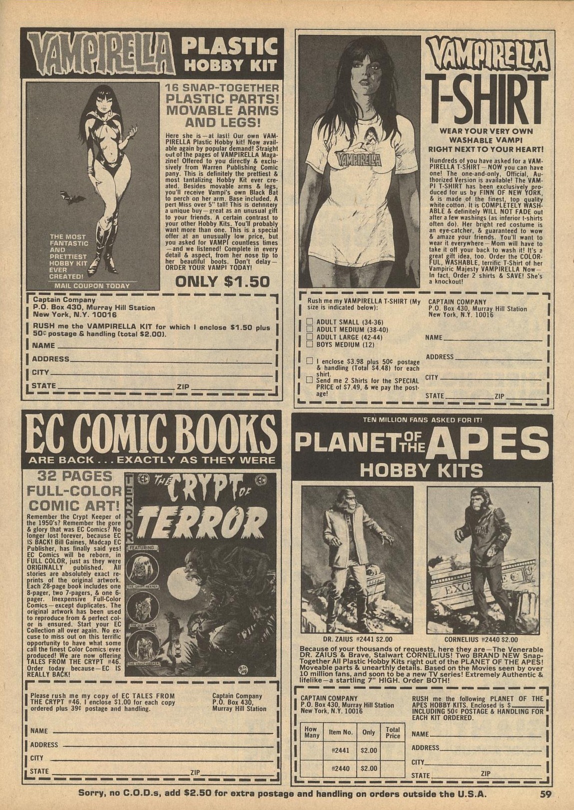 Read online Vampirella (1969) comic -  Issue #26 - 59