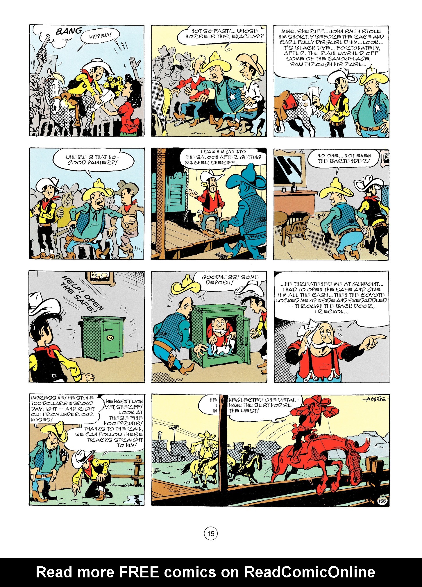 Read online A Lucky Luke Adventure comic -  Issue #56 - 15