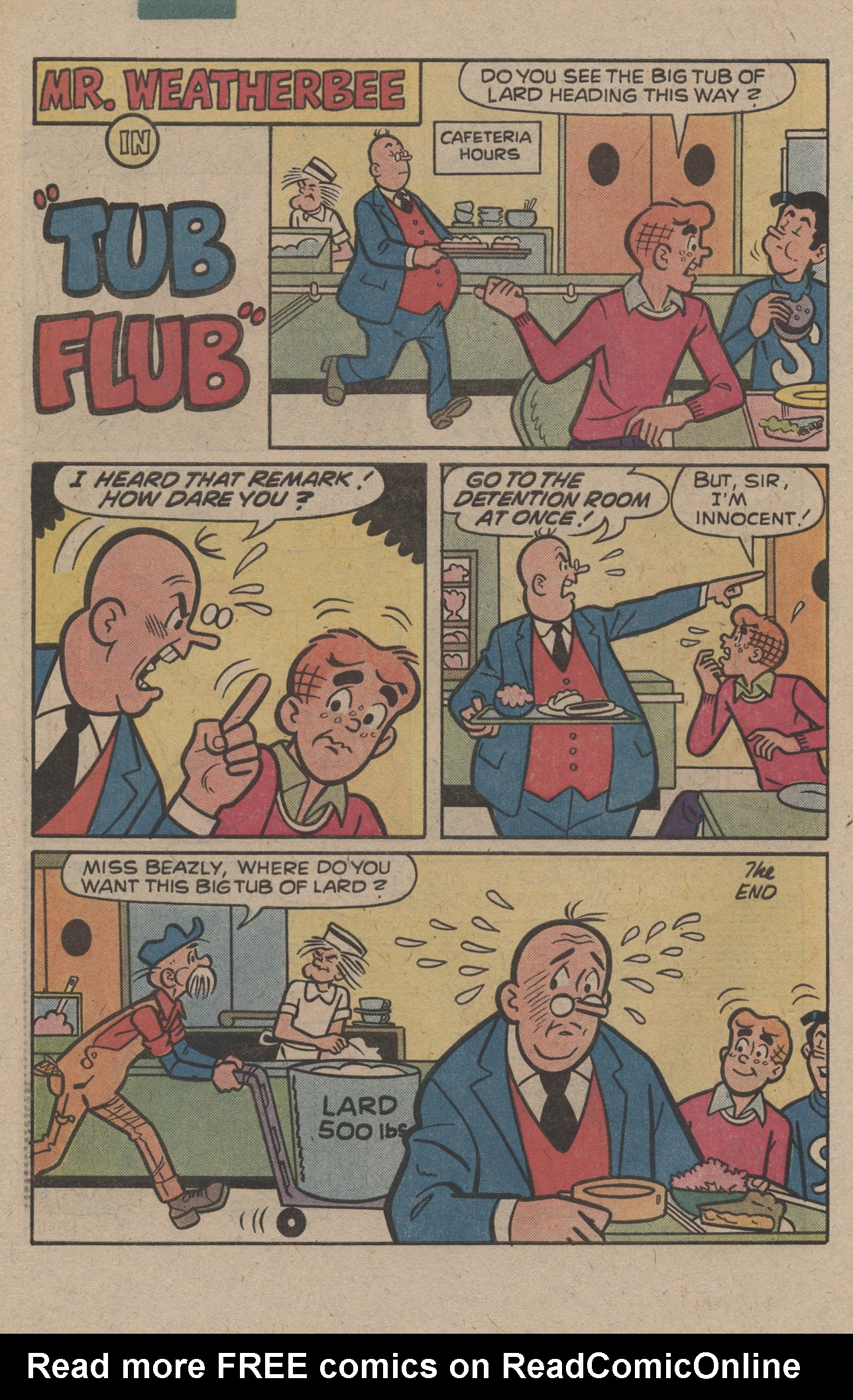 Read online Archie's Joke Book Magazine comic -  Issue #274 - 30