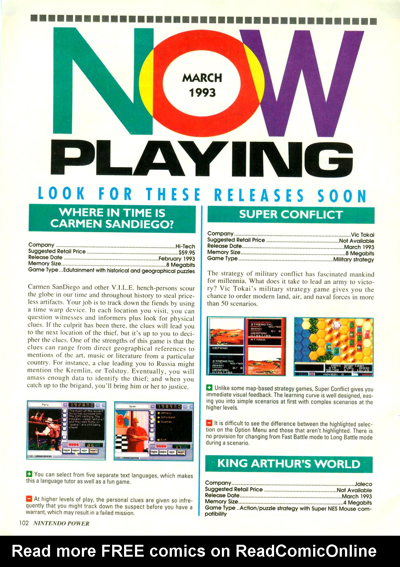 Read online Nintendo Power comic -  Issue #46 - 113