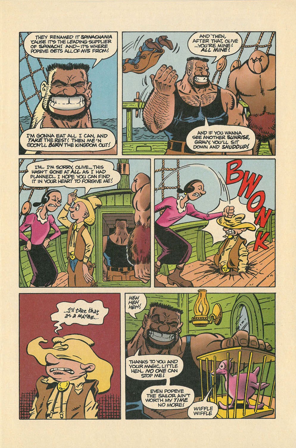 Read online The Wedding of Popeye & Olive comic -  Issue # Full - 15
