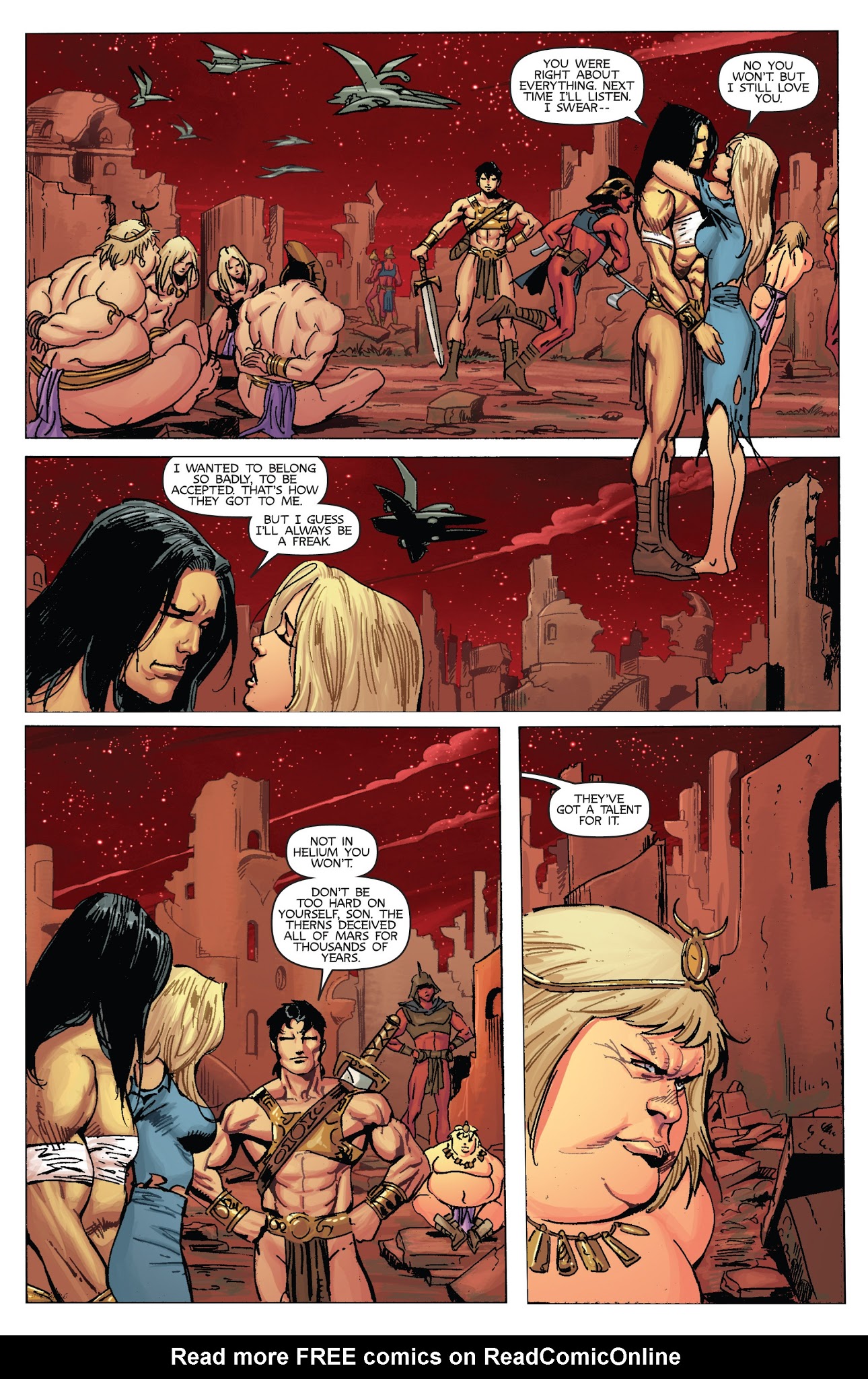 Read online Lords Of Mars comic -  Issue #6 - 22