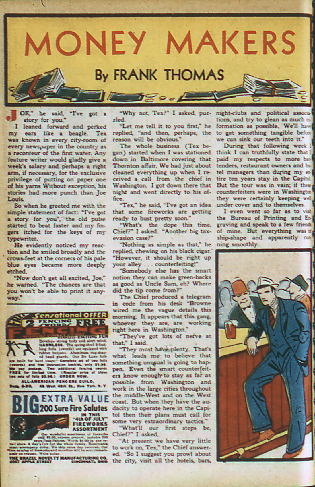 Read online Adventure Comics (1938) comic -  Issue #39 - 36