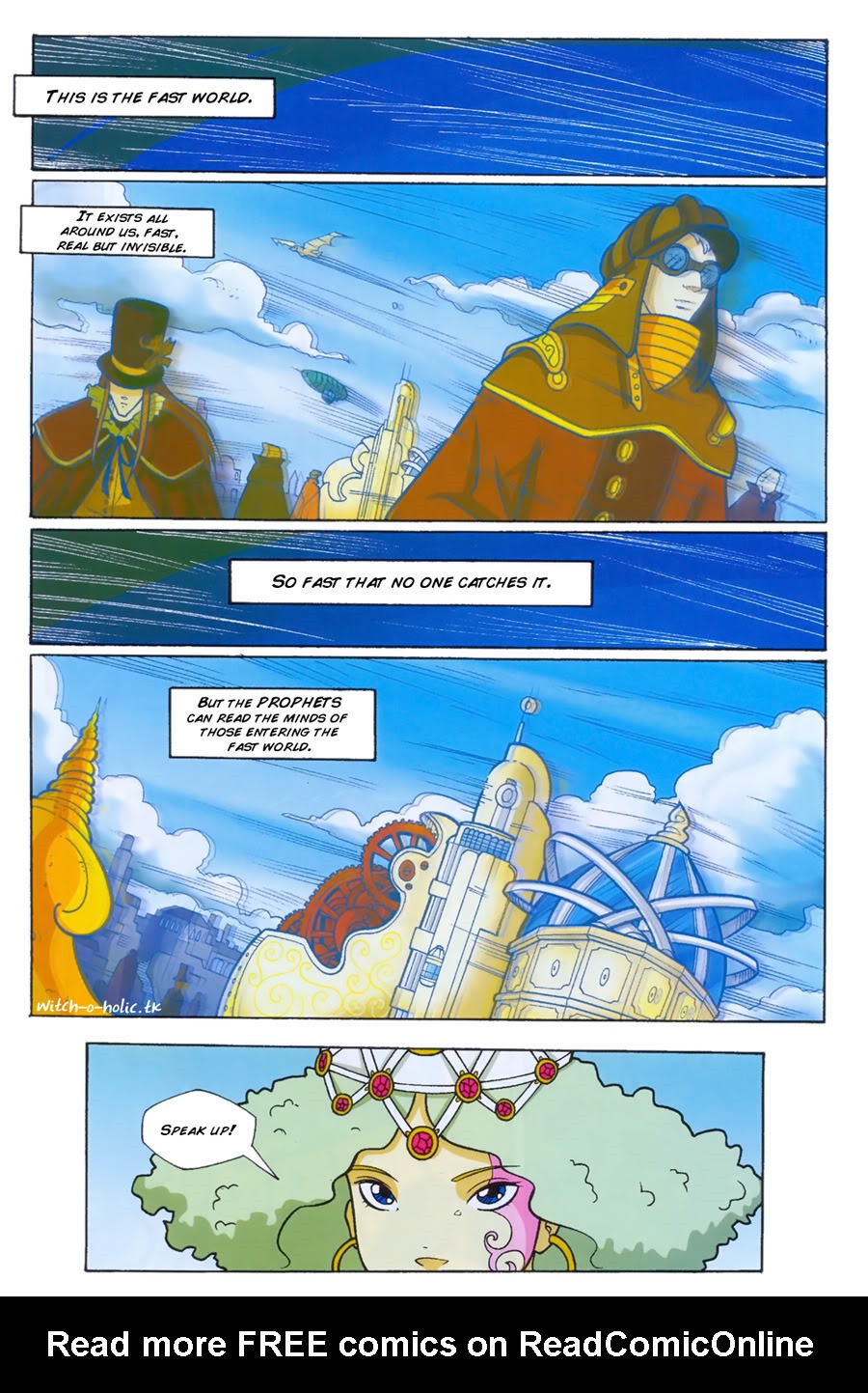 Read online W.i.t.c.h. comic -  Issue #95 - 2