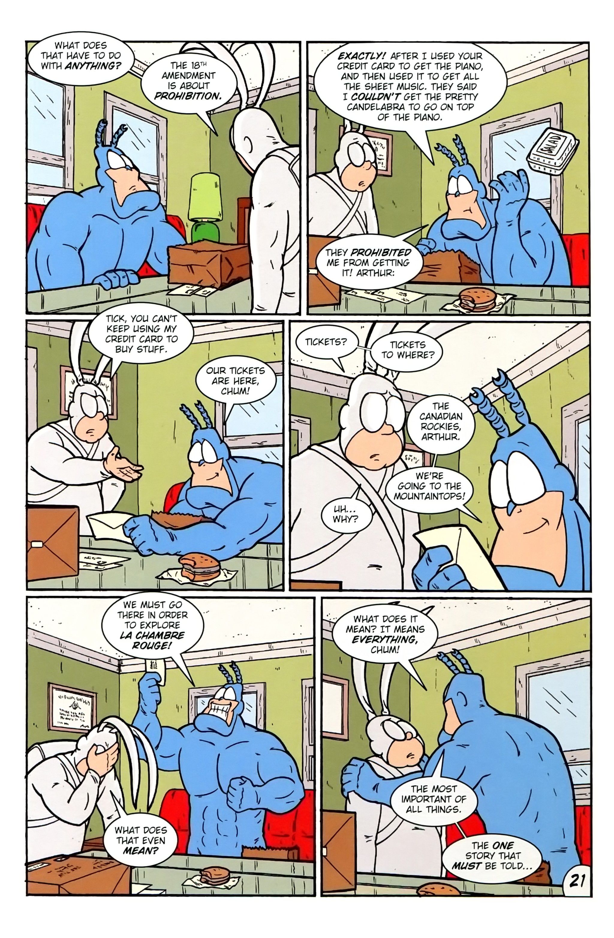 Read online The Tick 2017 comic -  Issue #1 - 22