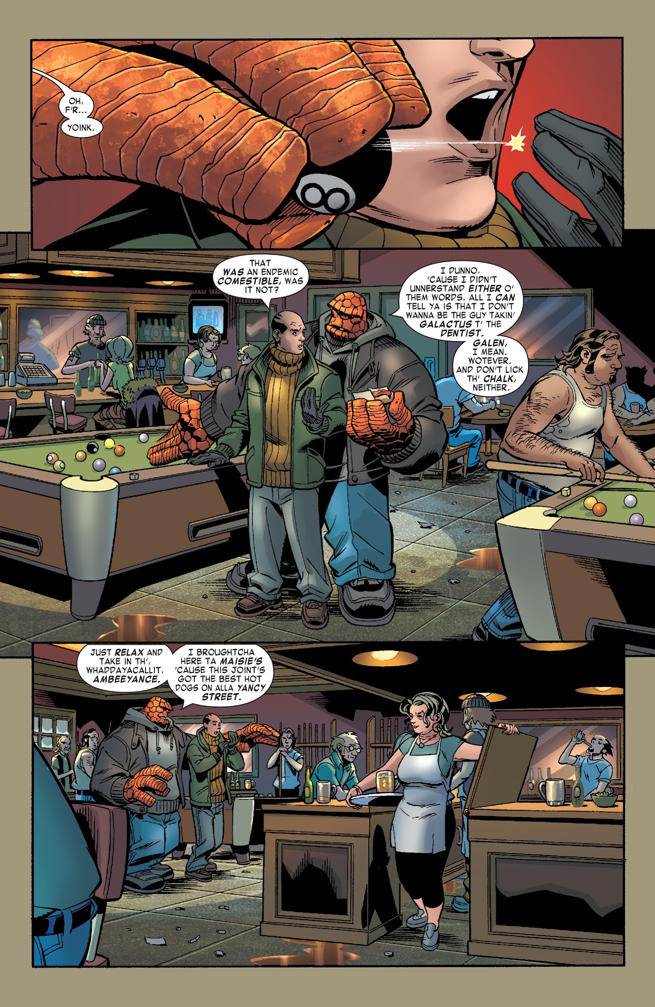 Read online Fantastic Four by Waid & Wieringo Ultimate Collection comic -  Issue # TPB 4 - 203
