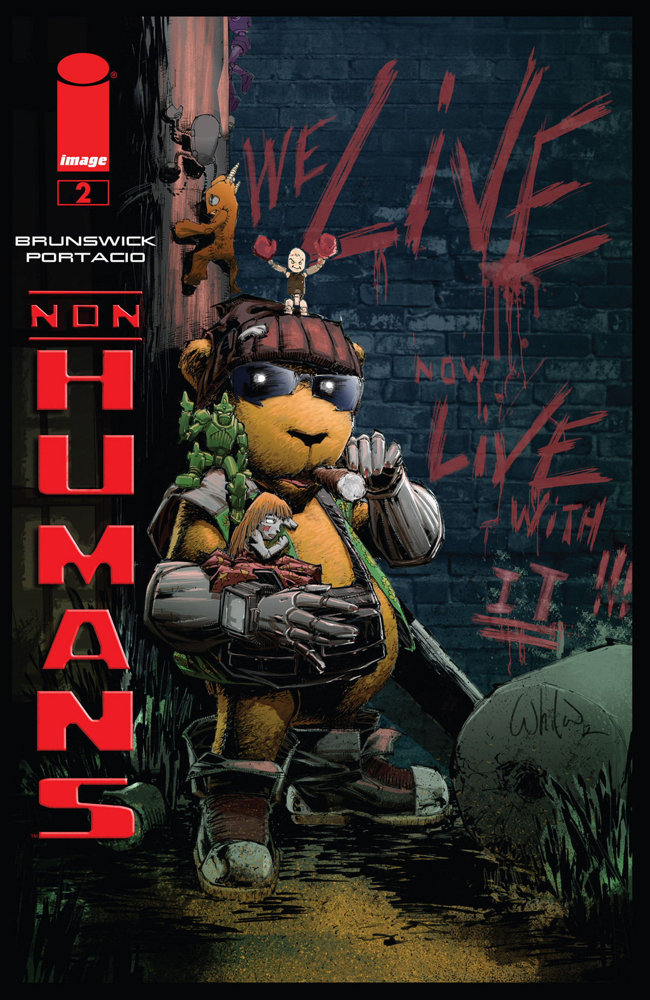 Read online Non-Humans comic -  Issue #2 - 1