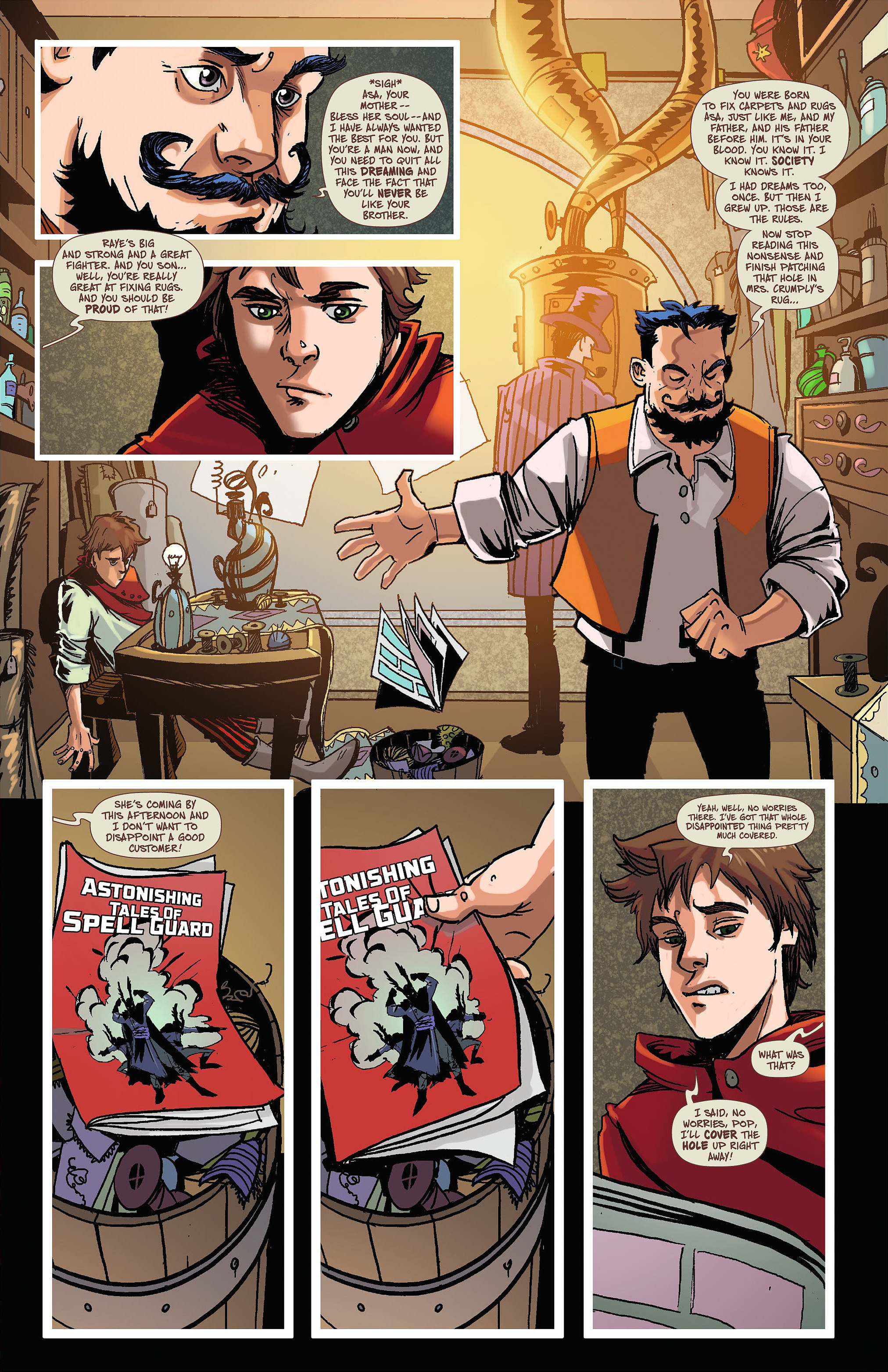 Read online Rise of the Magi comic -  Issue #0 - 5
