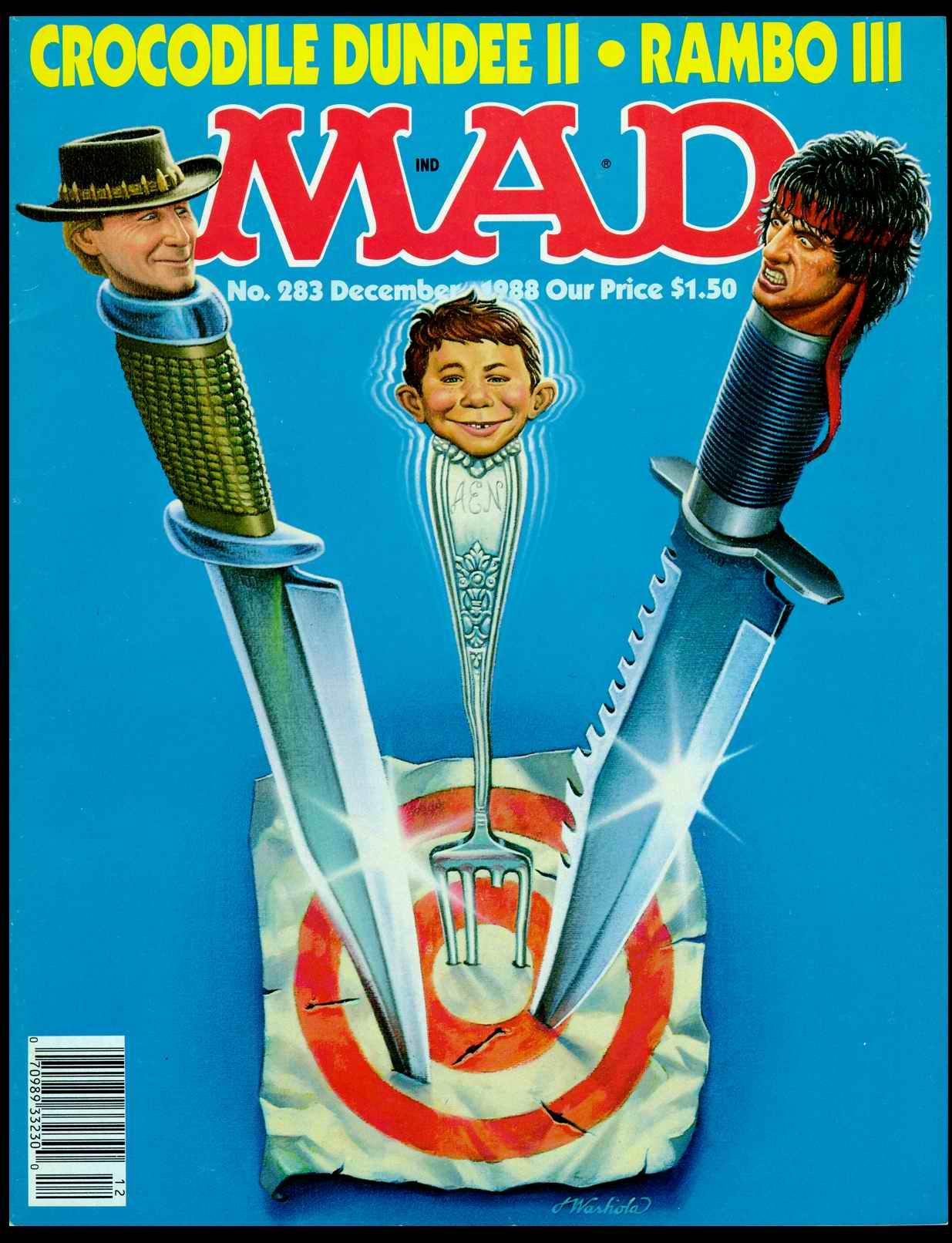 Read online MAD comic -  Issue #283 - 1