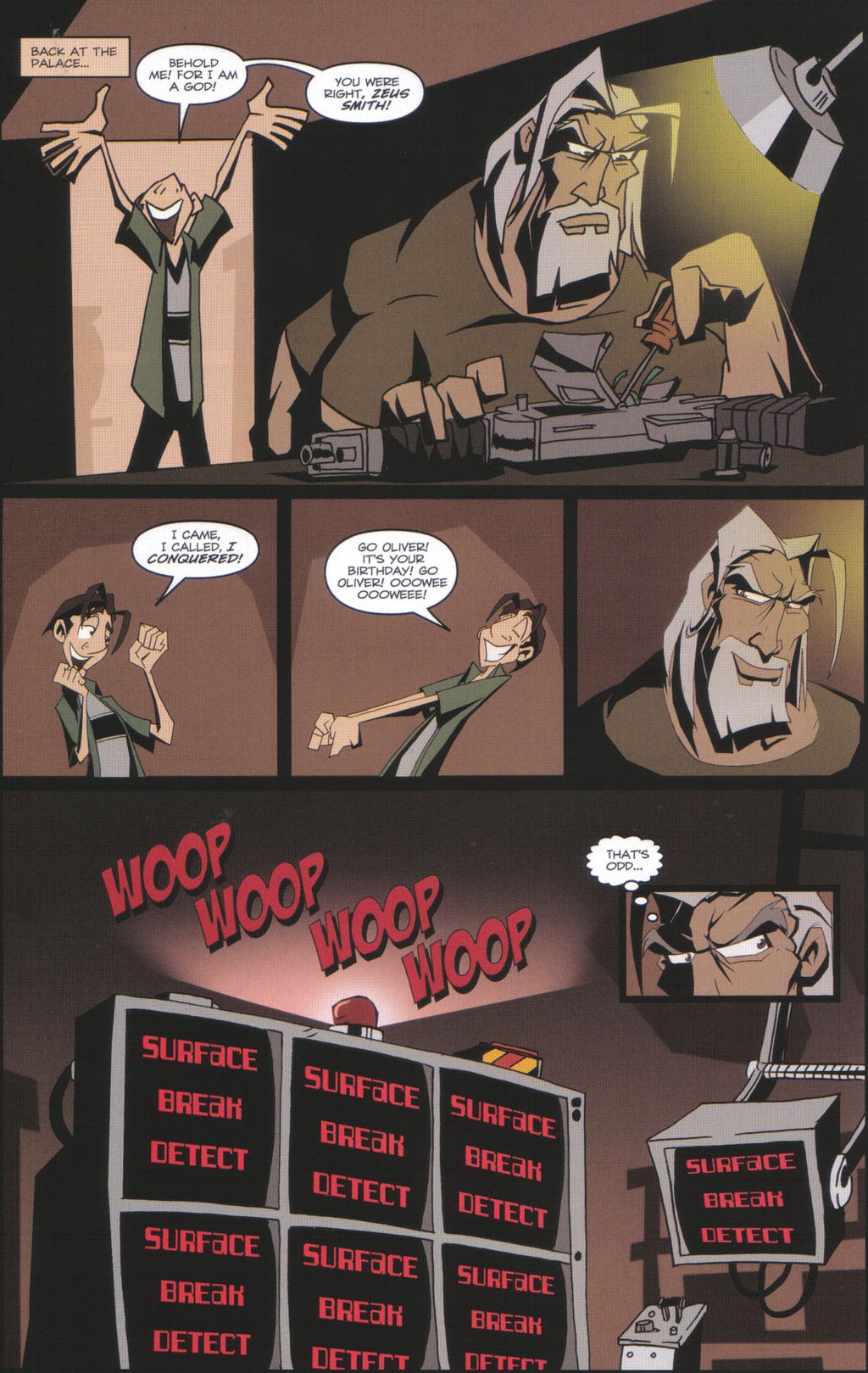 Read online Olympus Heights comic -  Issue #3 - 12