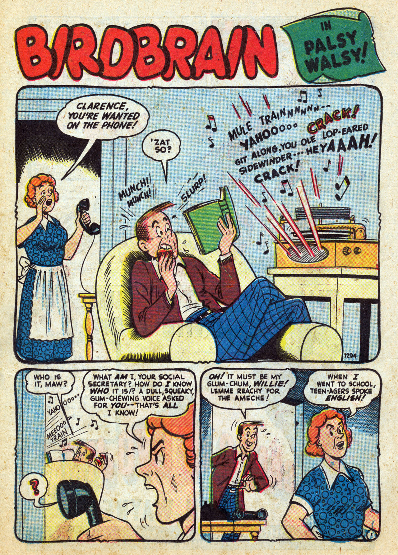 Read online Willie Comics (1950) comic -  Issue #23 - 22