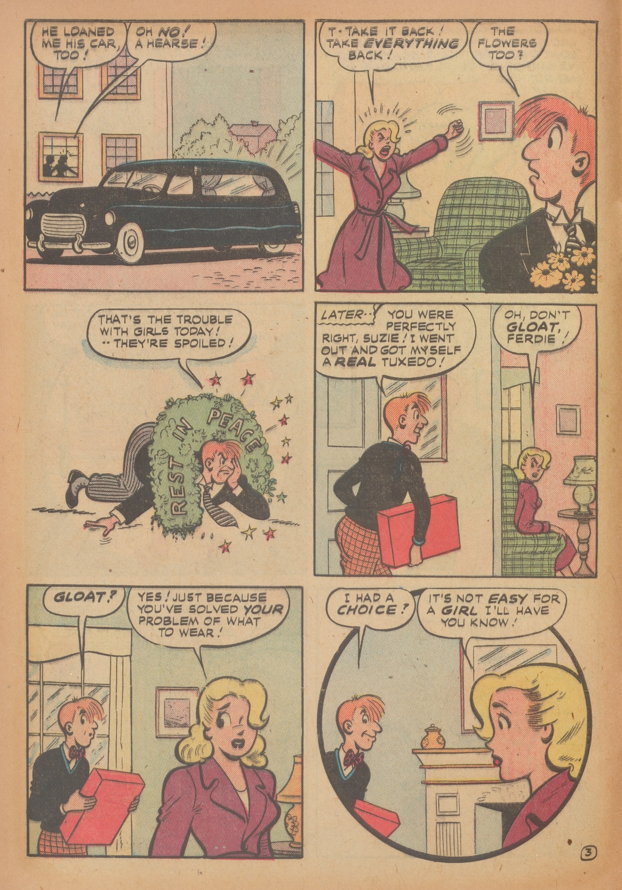 Read online Suzie Comics comic -  Issue #83 - 12