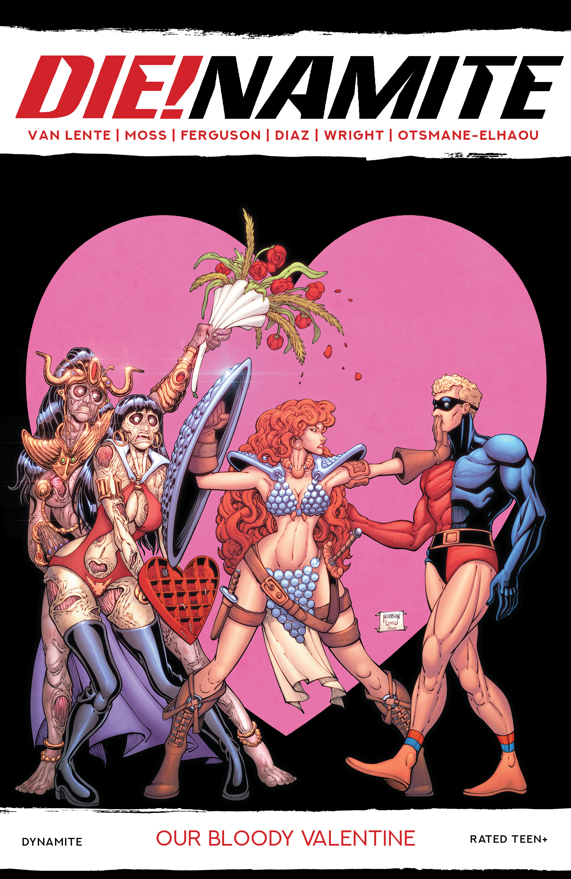 Read online DIE!namite: Our Bloody Valentine One-Shot comic -  Issue # Full - 3