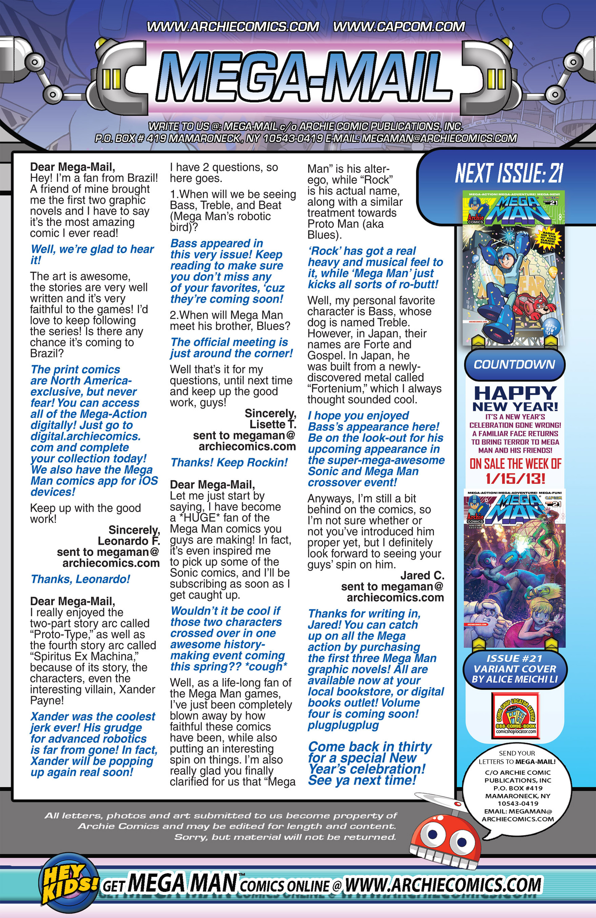 Read online Mega Man comic -  Issue #20 - 26