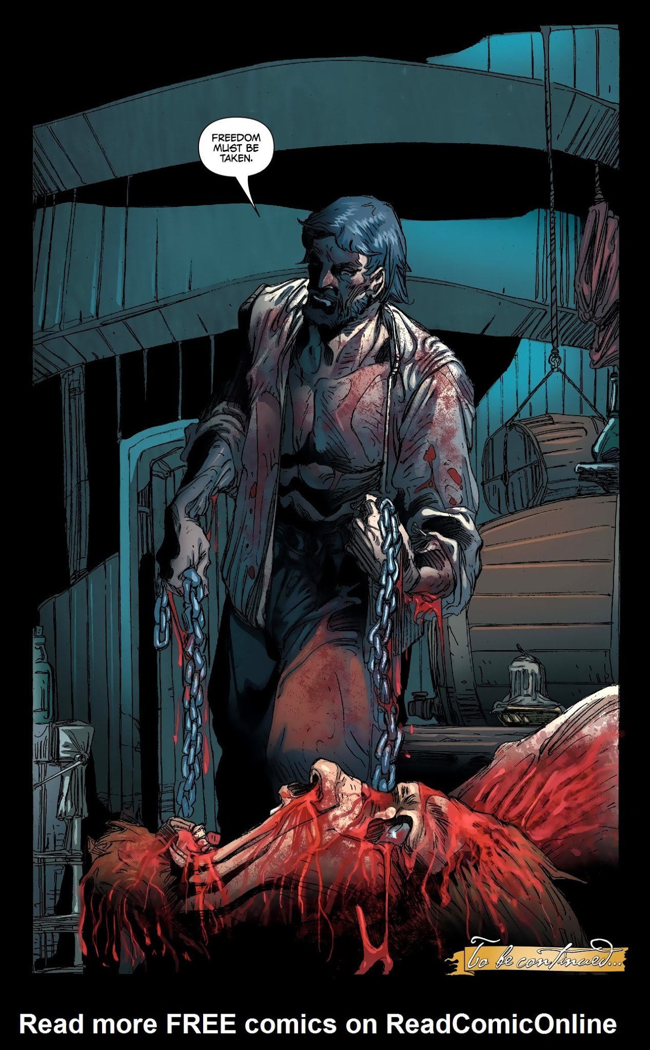 Read online Blackbeard: Legend of the Pyrate King comic -  Issue #1 - 24