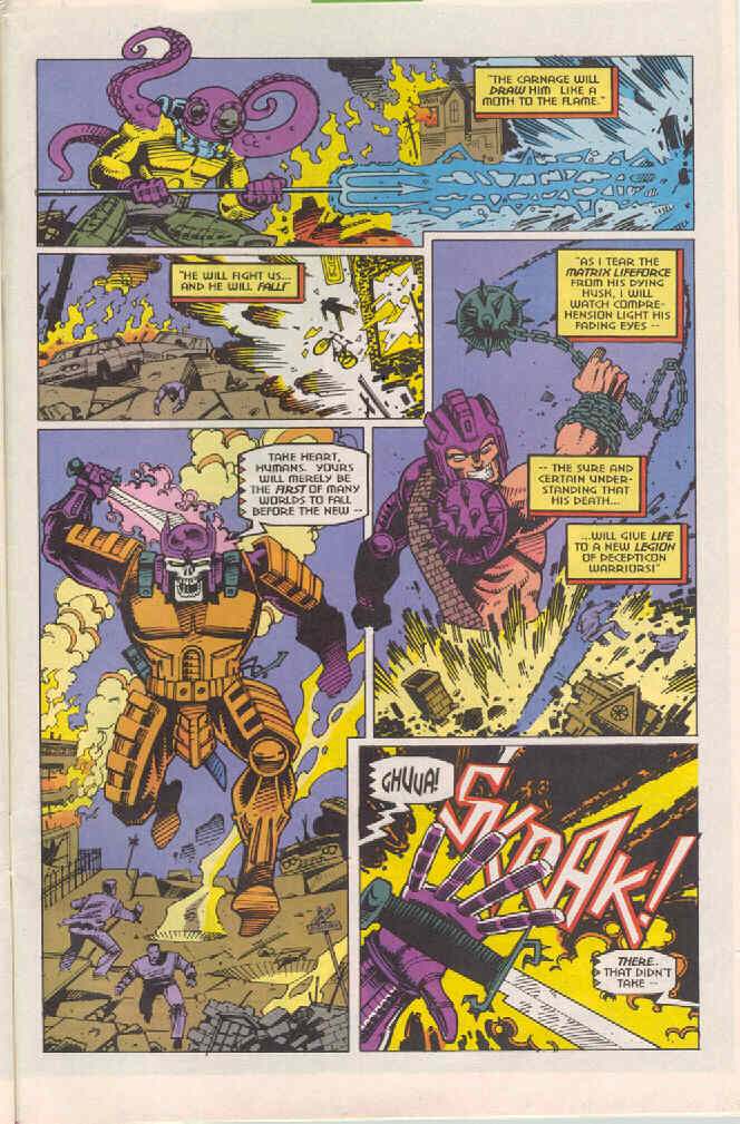 Read online Transformers: Generation 2 comic -  Issue #4 - 23