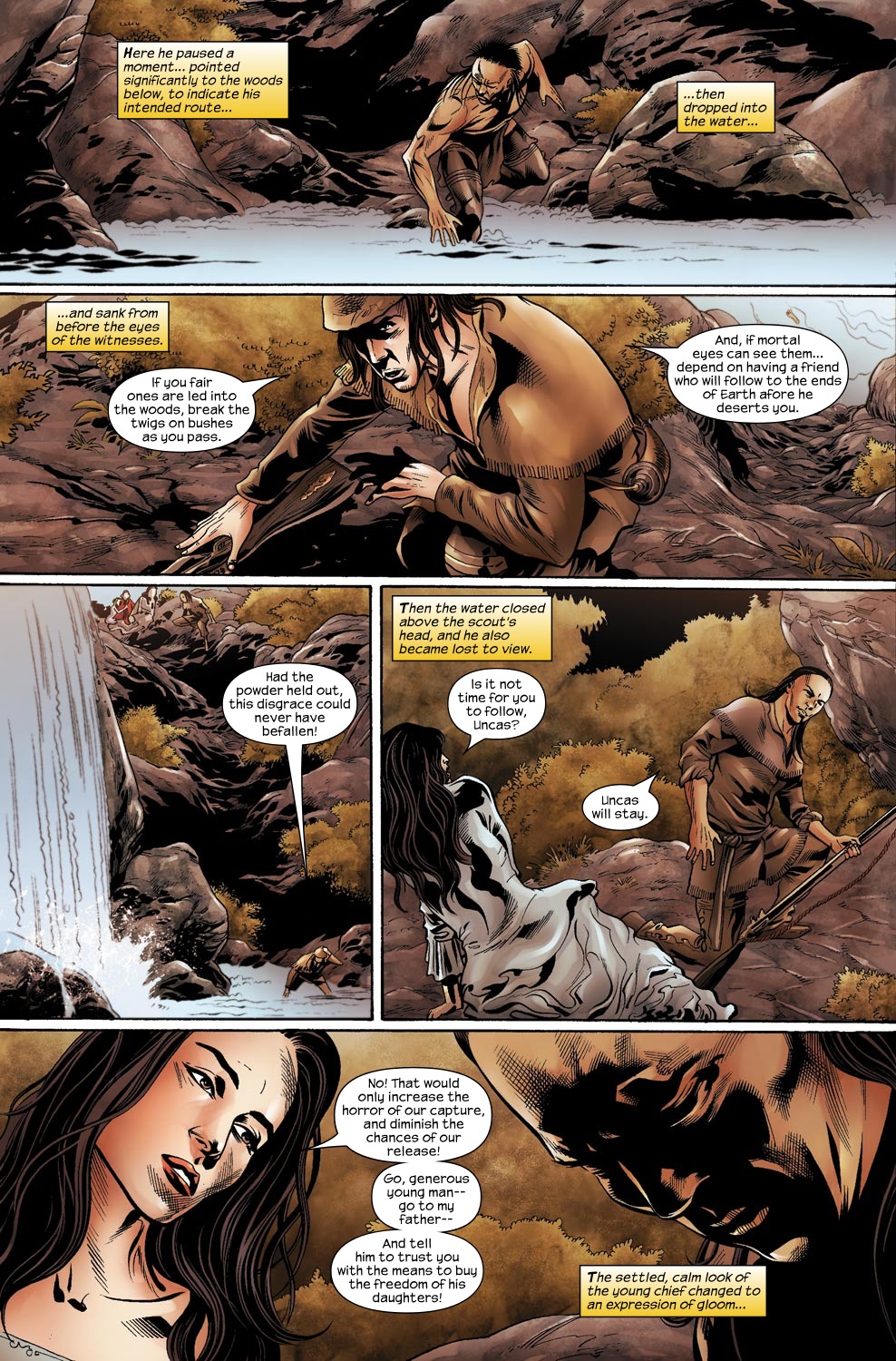 Read online The Last of the Mohicans comic -  Issue #2 - 6