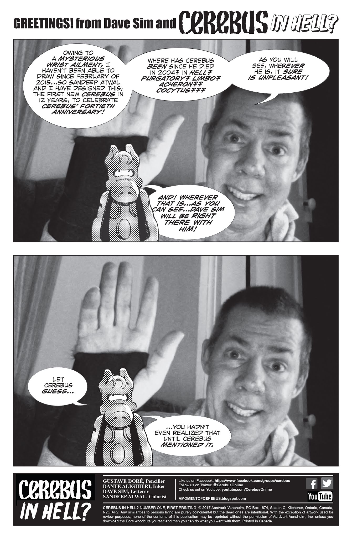 Read online Cerebus in Hell? comic -  Issue #1 - 2