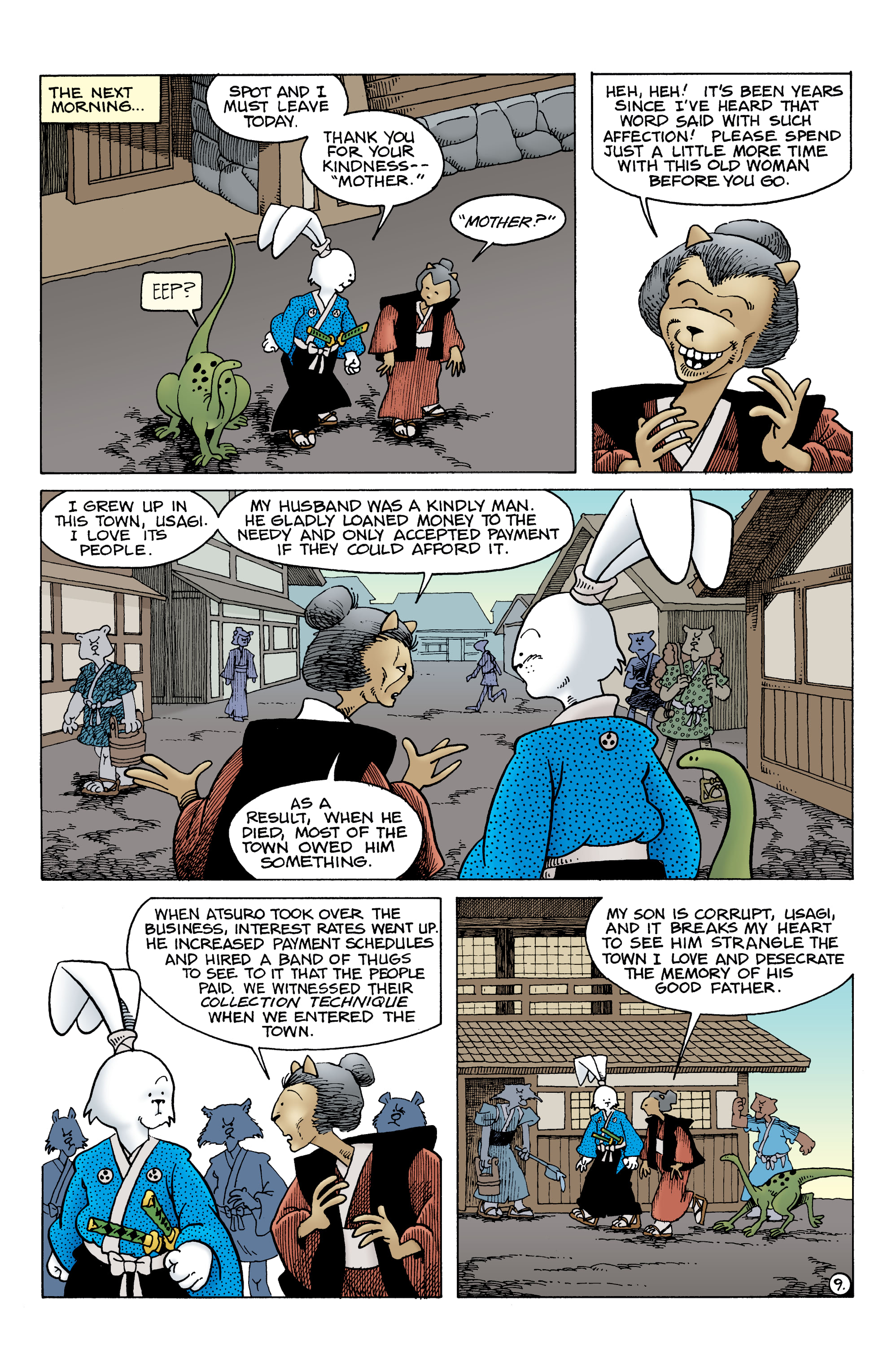 Read online Usagi Yojimbo: Wanderer’s Road comic -  Issue #2 - 11