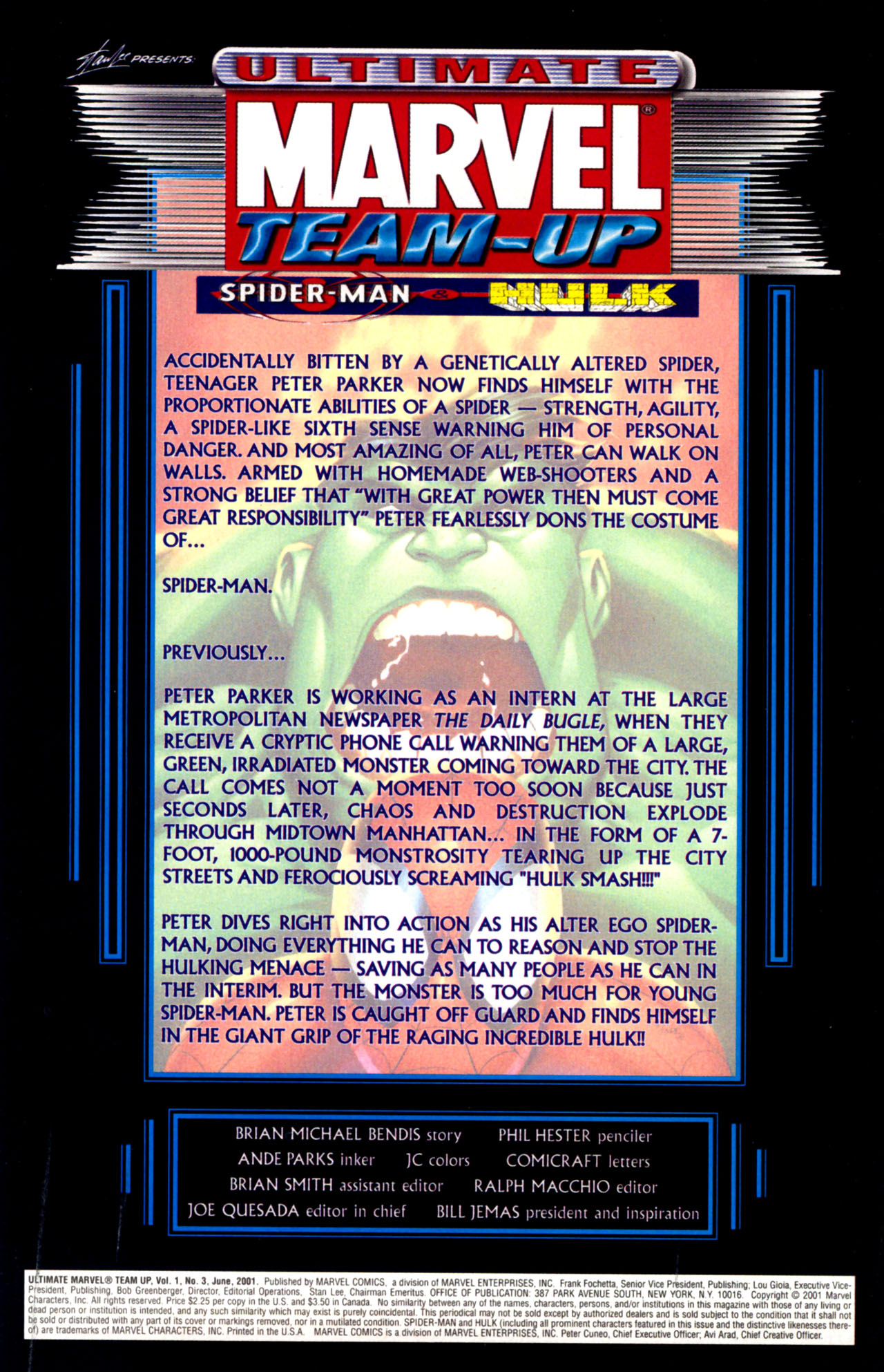 Read online Ultimate Marvel Team-Up comic -  Issue #3 - 3