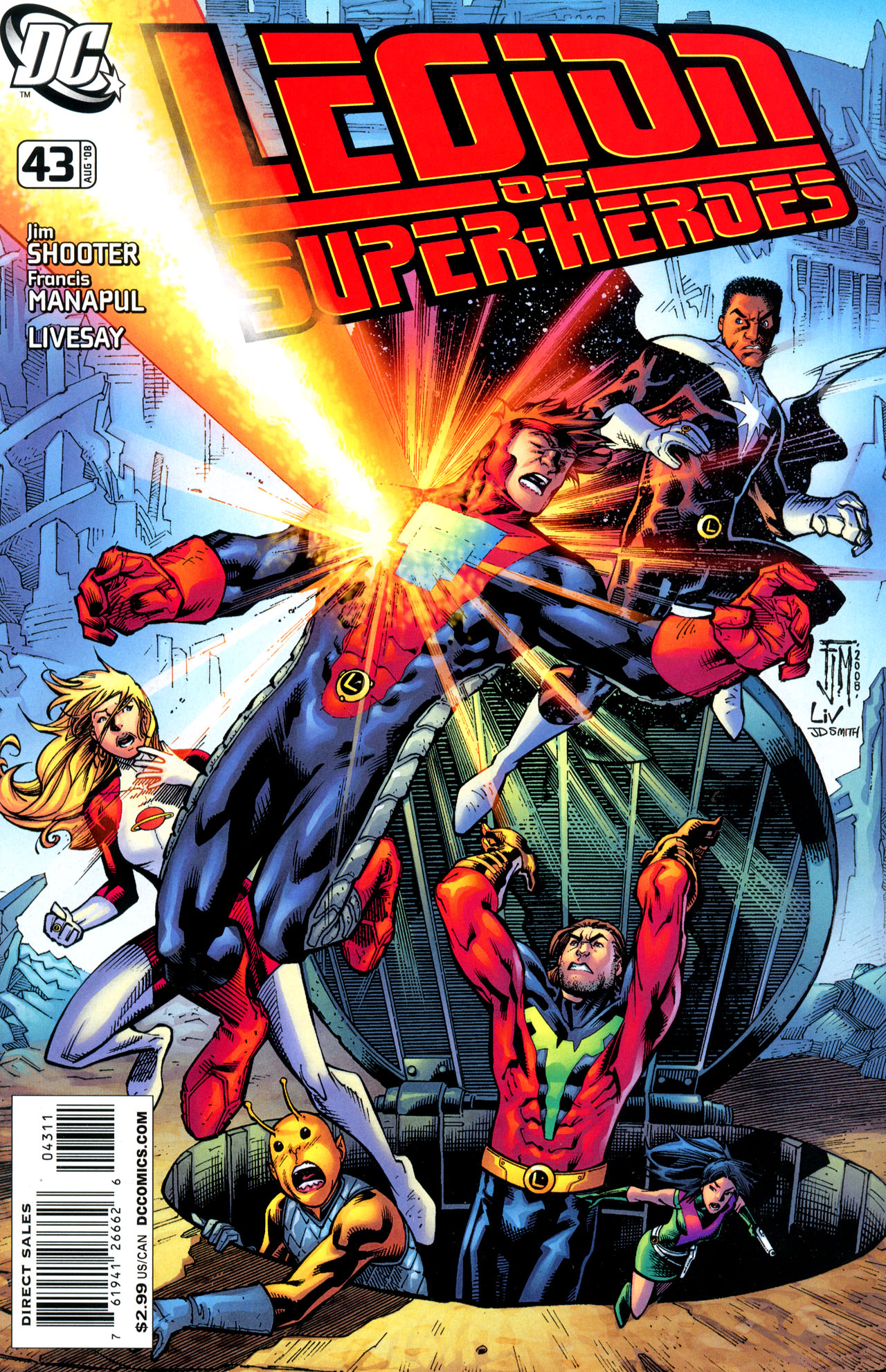 Read online Legion of Super-Heroes (2005) comic -  Issue #43 - 1
