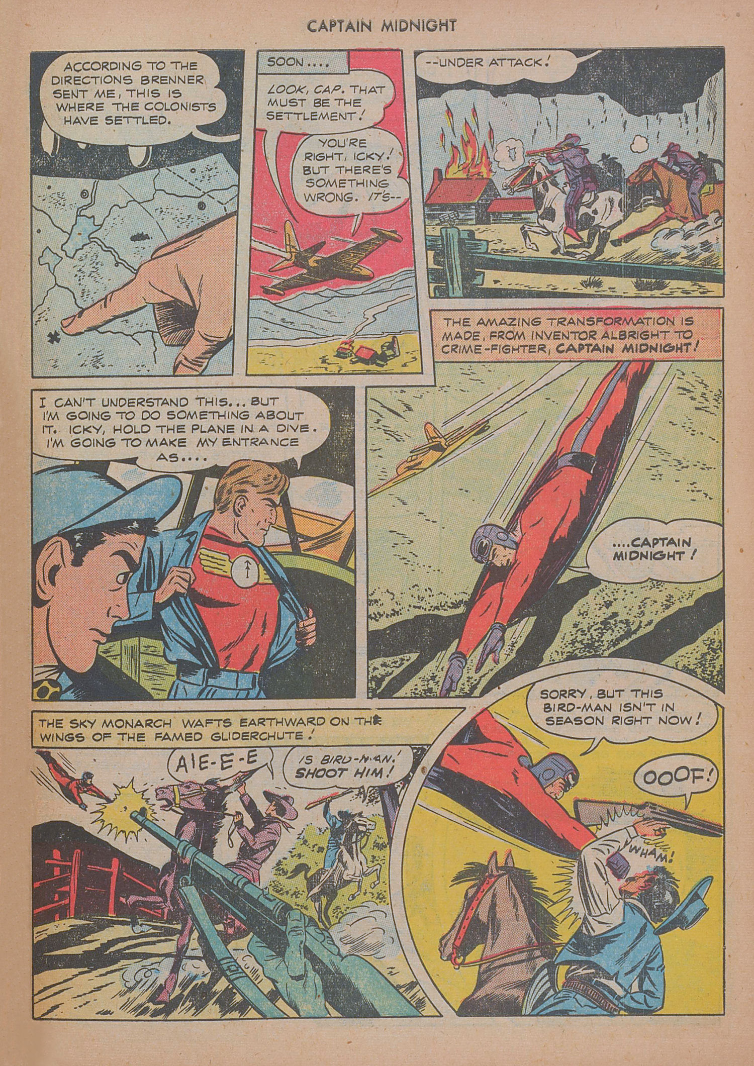 Read online Captain Midnight (1942) comic -  Issue #60 - 27