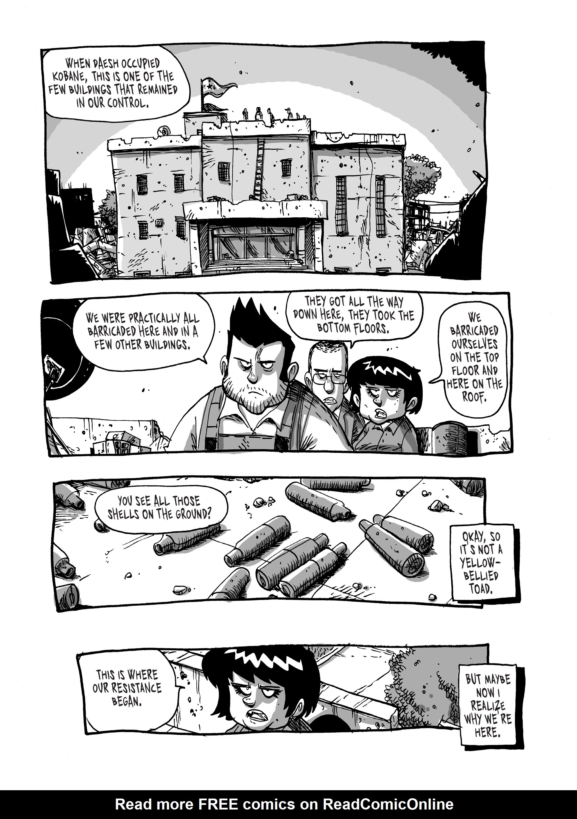 Read online Kobane Calling: Greetings From Northern Syria comic -  Issue # TPB (Part 2) - 100