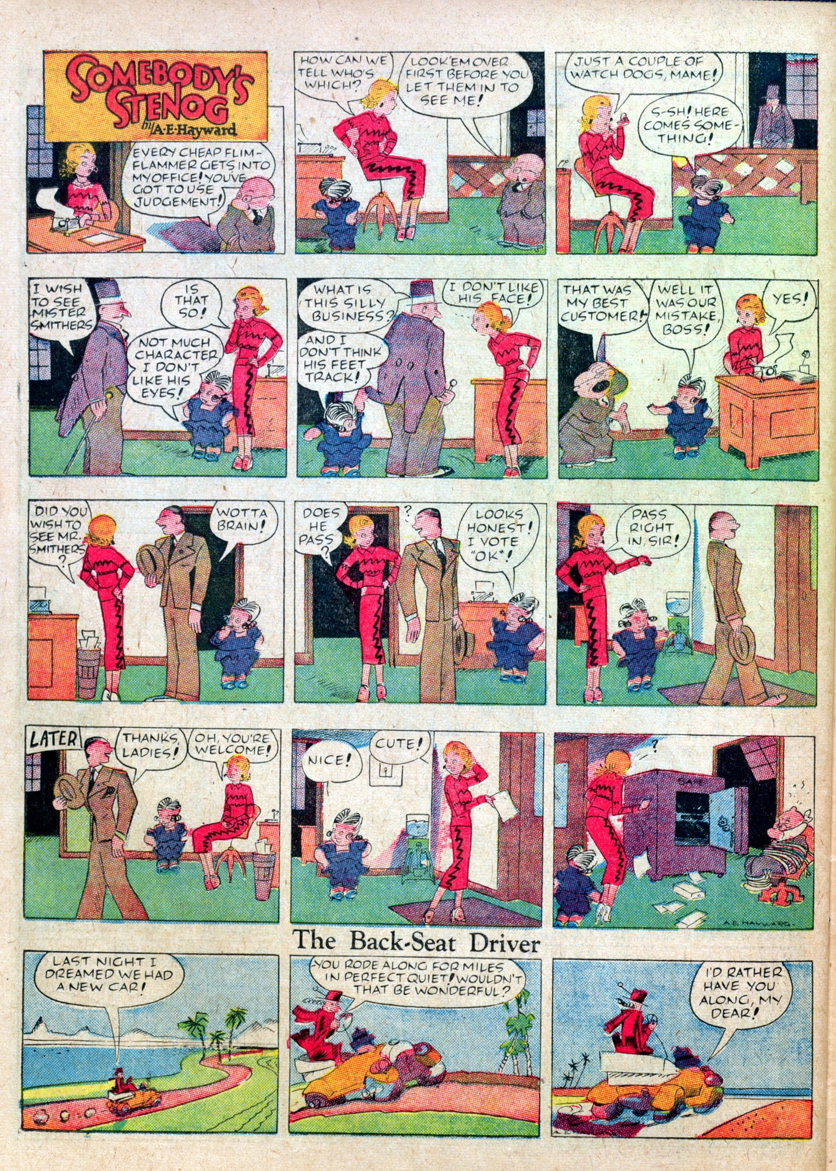 Read online Famous Funnies comic -  Issue #45 - 48