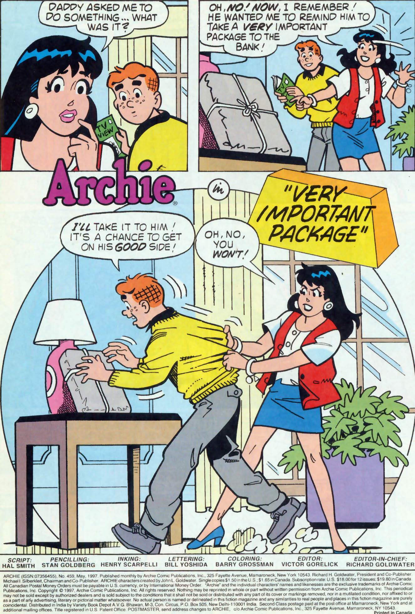 Read online Archie (1960) comic -  Issue #459 - 2