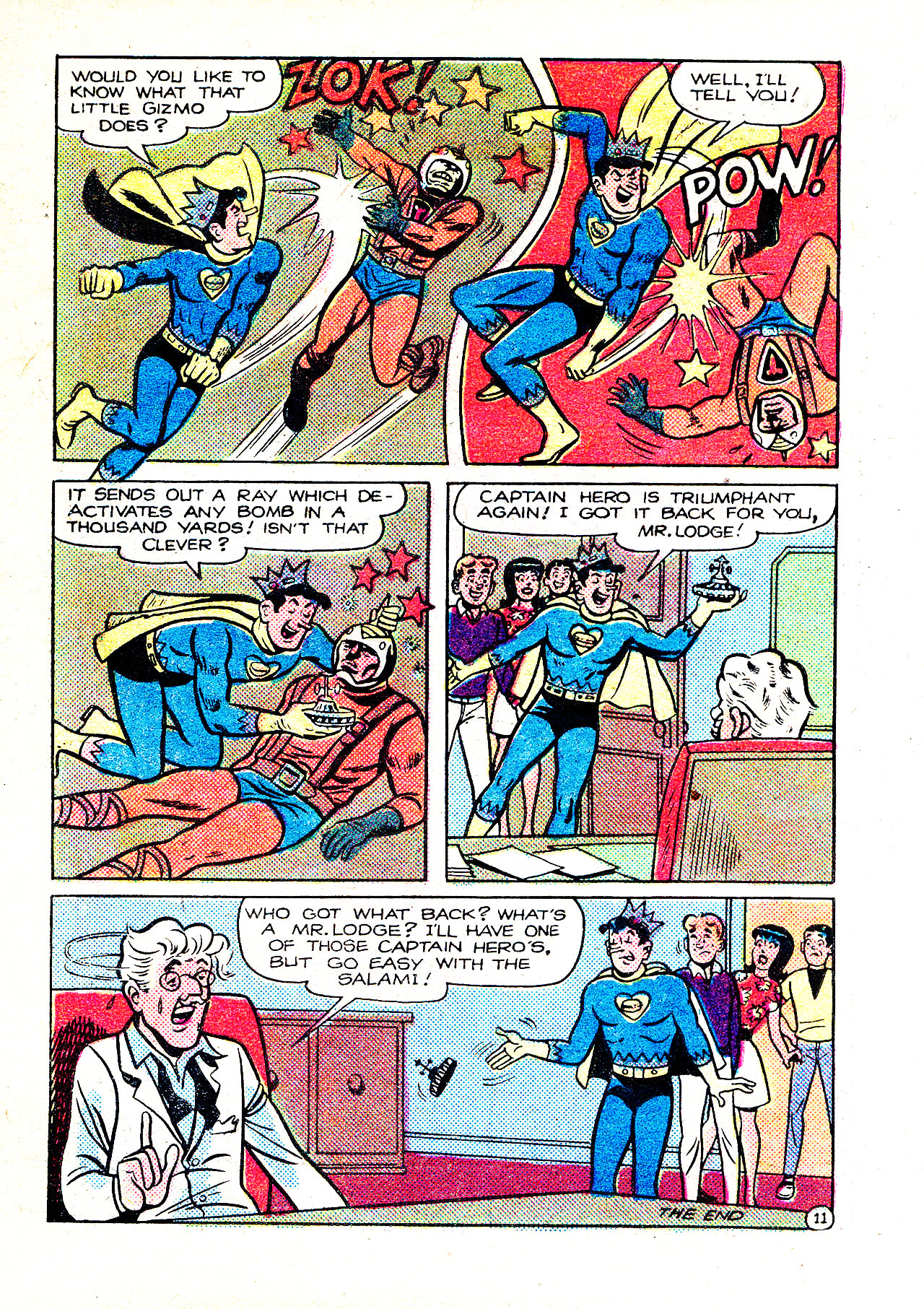 Read online Captain Hero Comics Digest Magazine comic -  Issue # TPB - 99