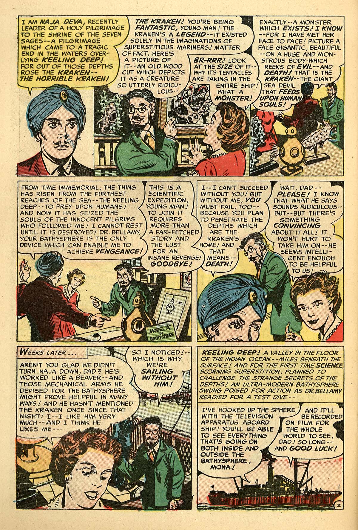 Read online Adventures Into The Unknown comic -  Issue #49 - 22