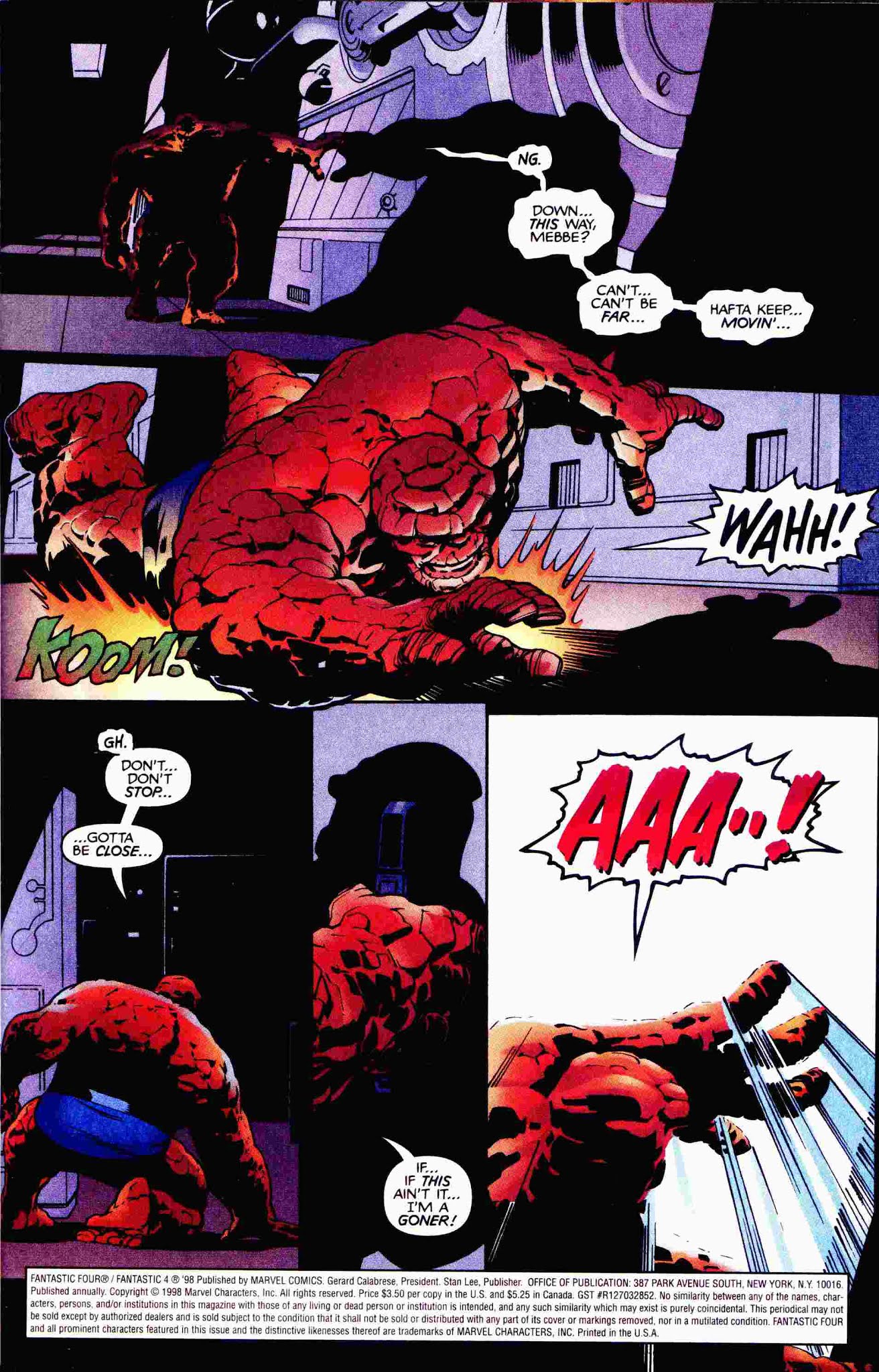 Read online Fantastic Four (1998) comic -  Issue # Annual 1998 - 2