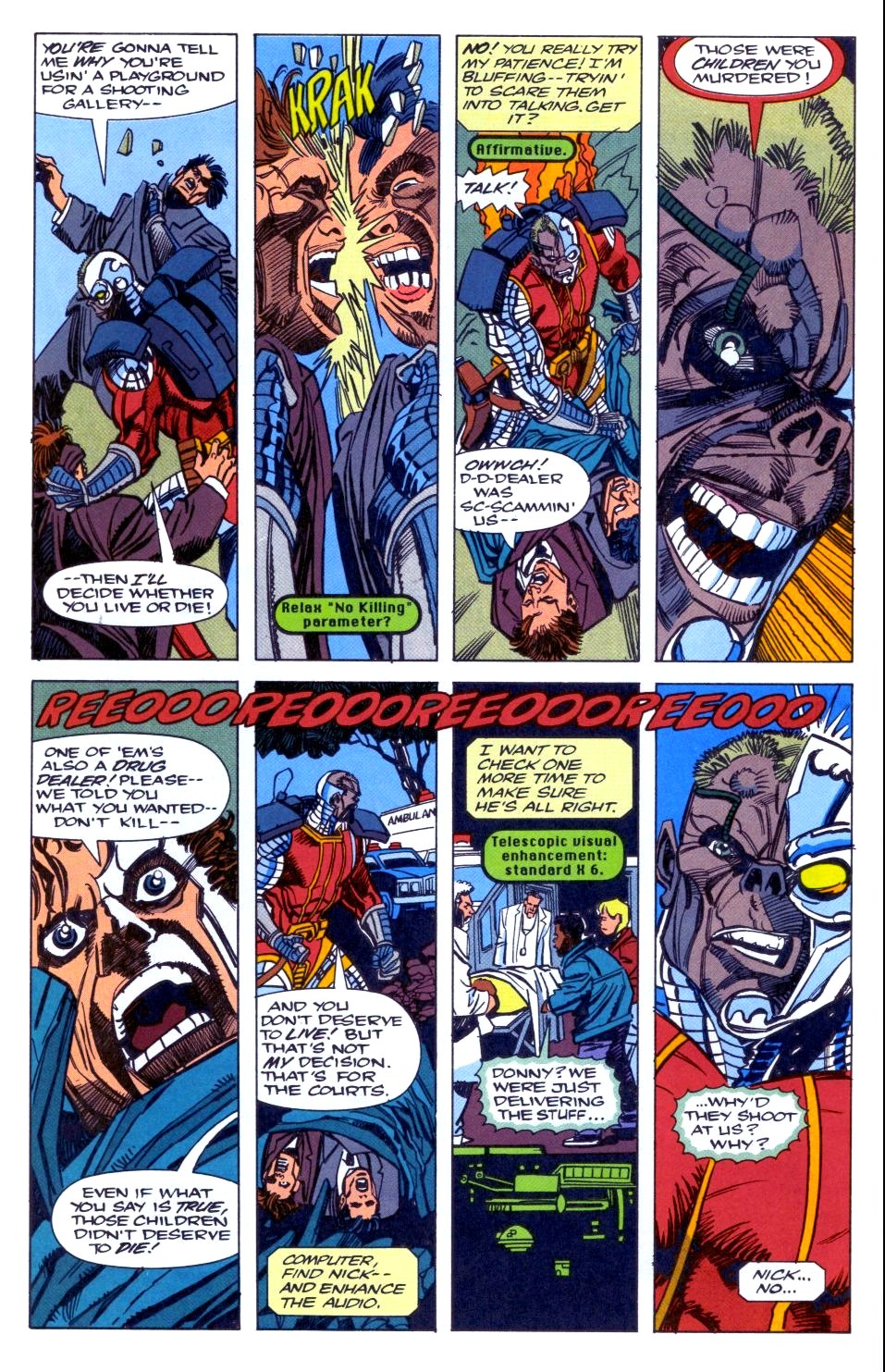 Read online Deathlok (1991) comic -  Issue #6 - 9