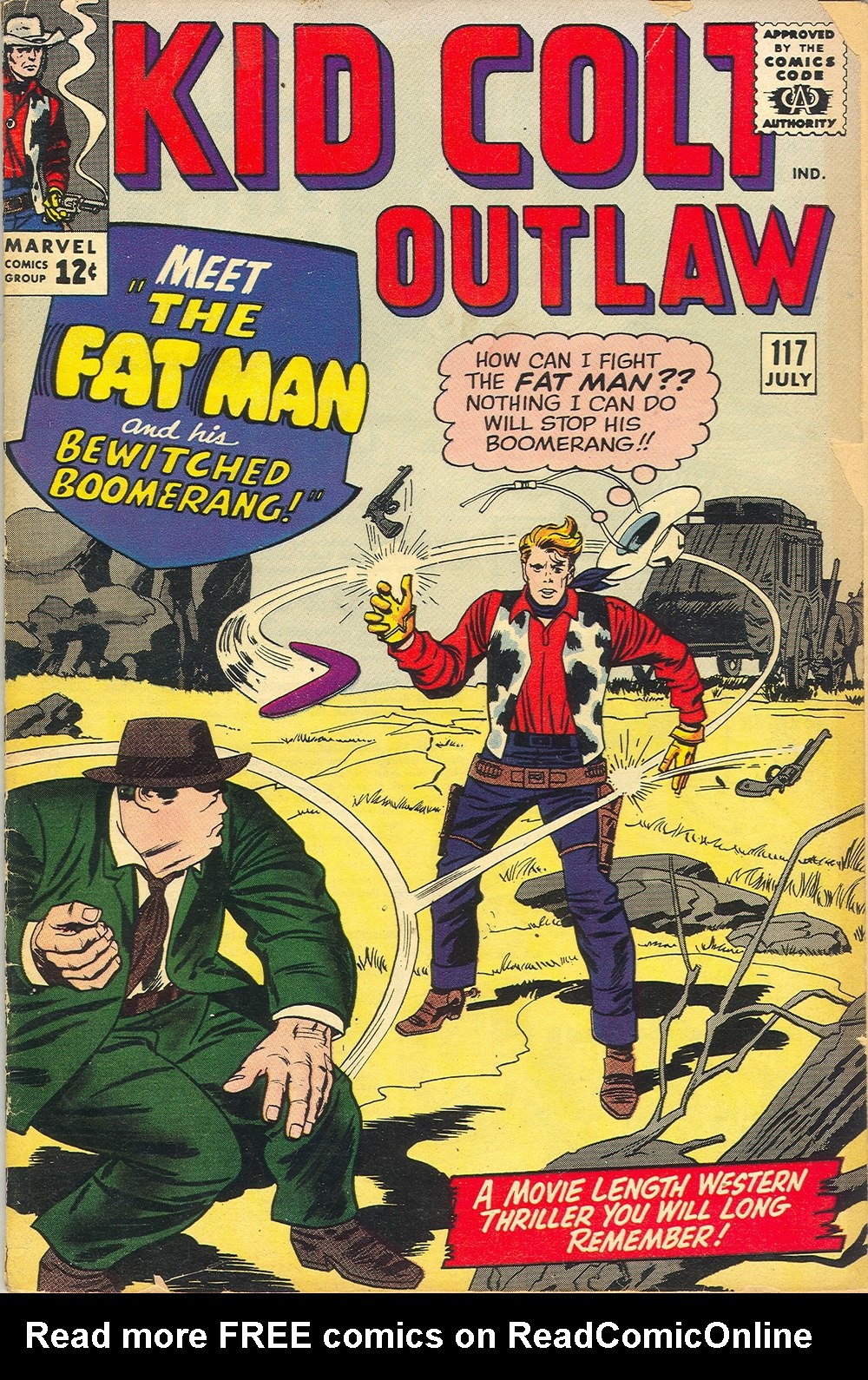 Read online Kid Colt Outlaw comic -  Issue #117 - 1