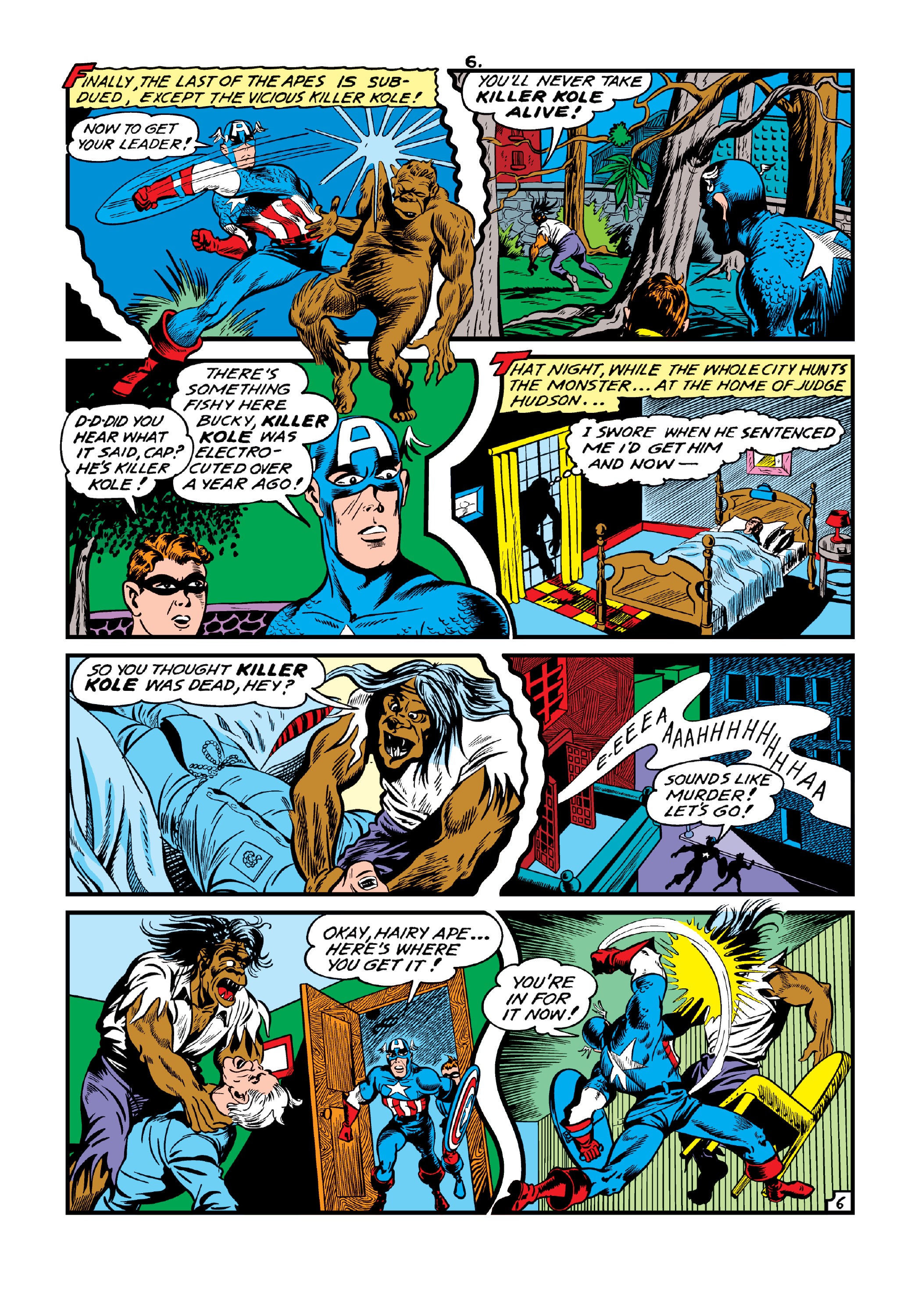 Read online Marvel Masterworks: Golden Age Captain America comic -  Issue # TPB 5 (Part 1) - 15