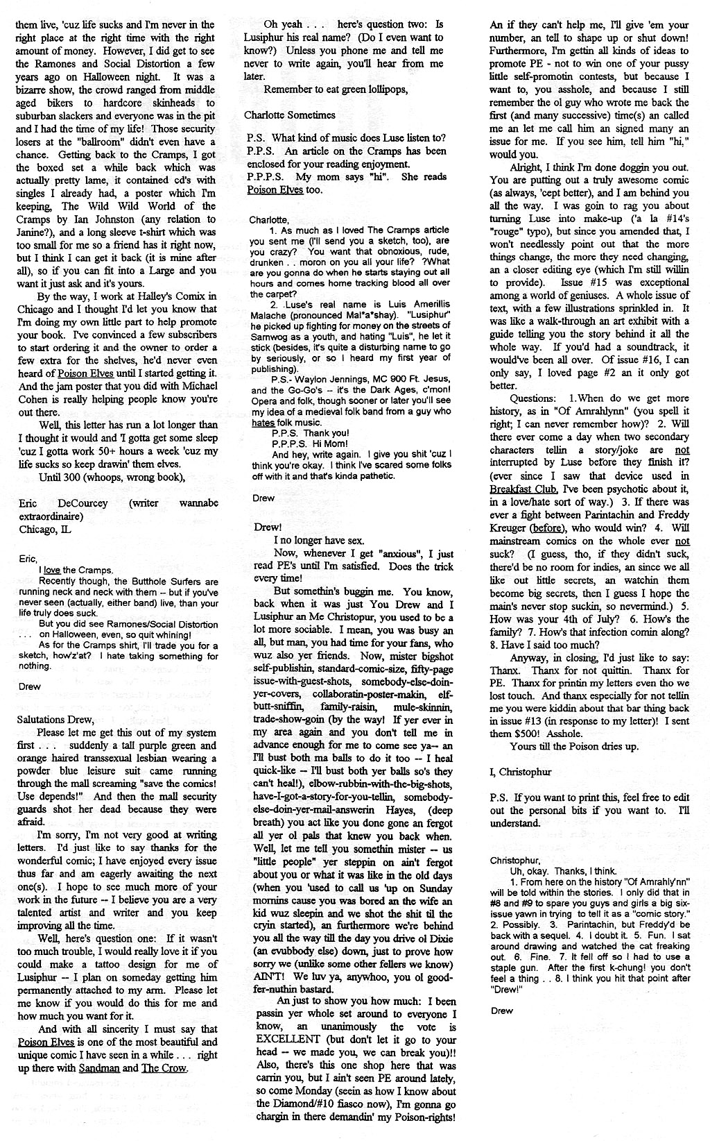 Read online Poison Elves (1993) comic -  Issue #17 - 34