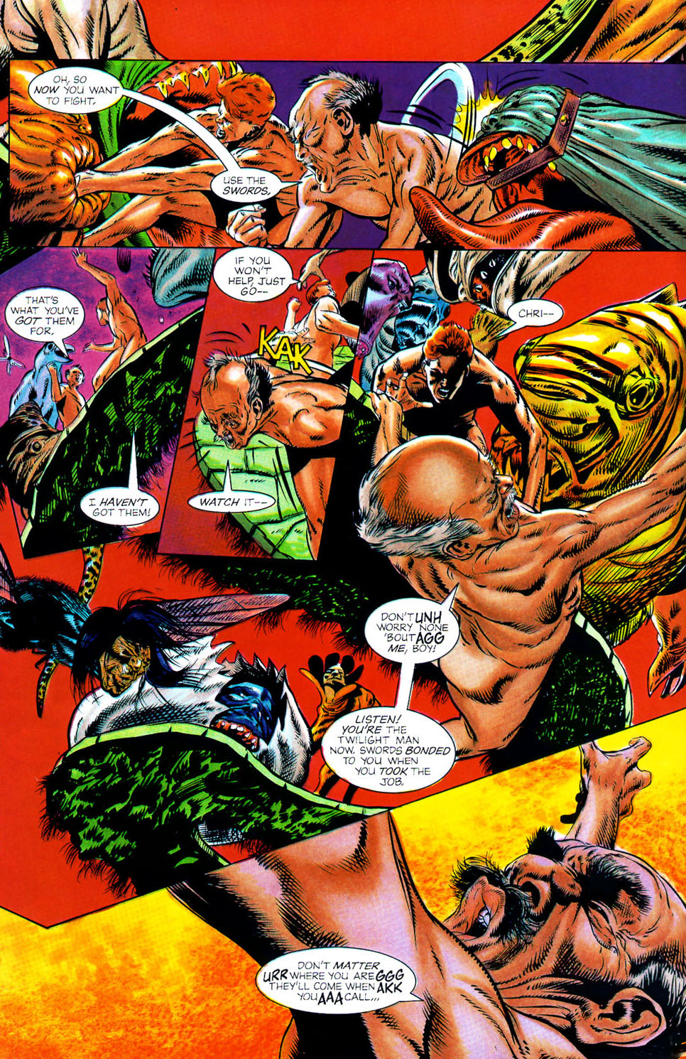 Read online Twilight Man comic -  Issue #4 - 8